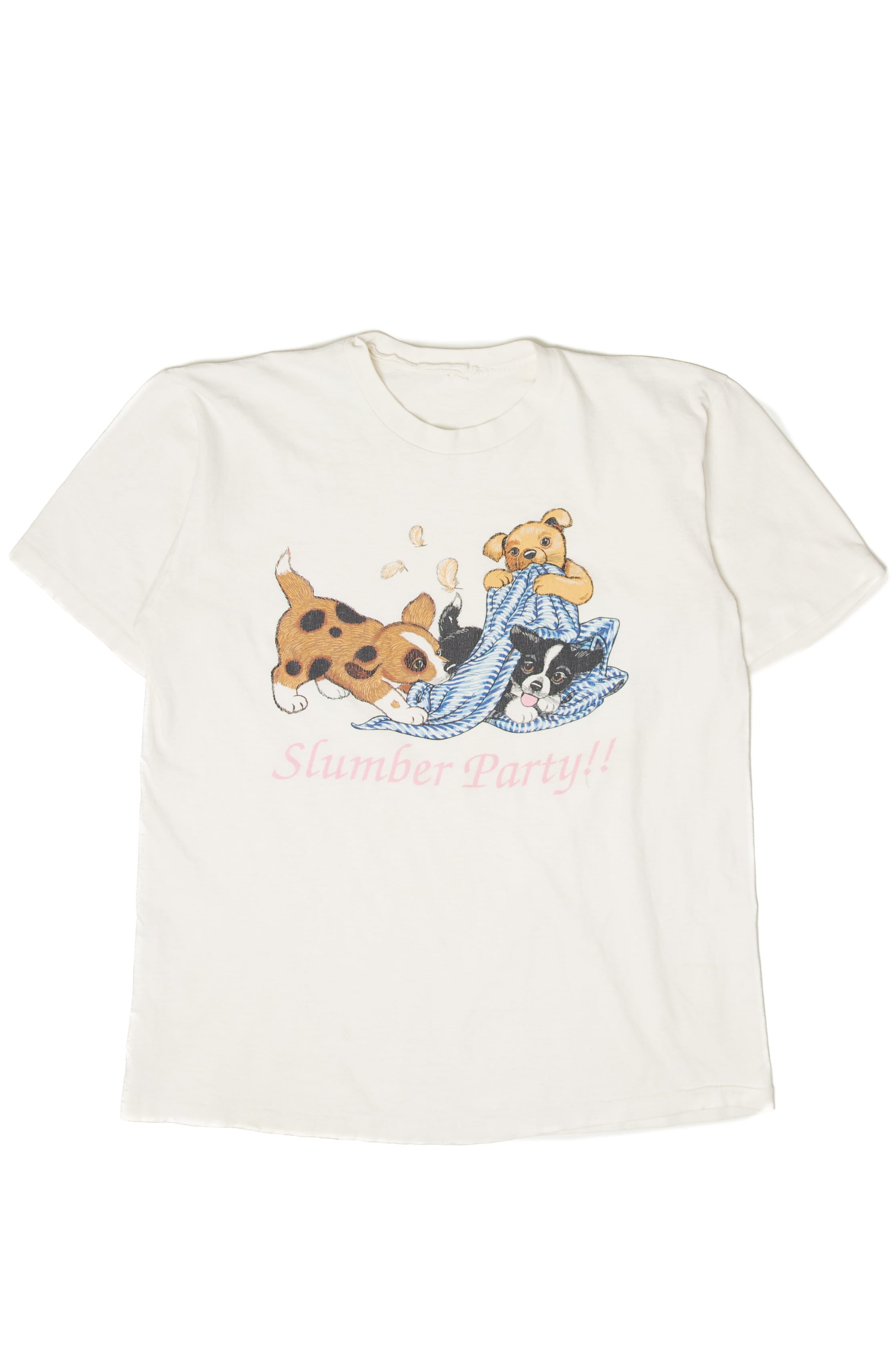 Vintage "Slumber Party" Puppies T-Shirt (1990s)