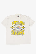 Vintage Pittsburg Steelers 1995 AFC Central Divisions Champions T-Shirt (1990s)