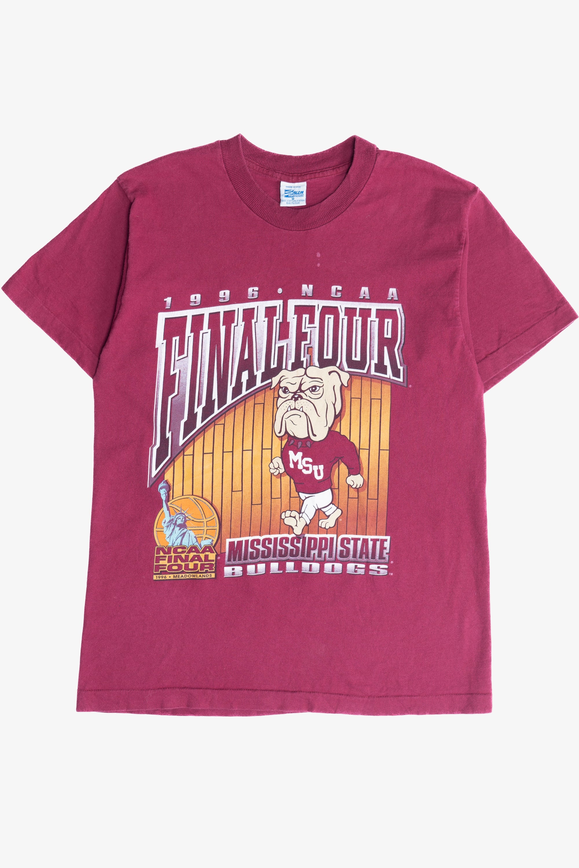 Vintage 1996 Mississippi State Bulldogs NCAA Final Four T-Shirt (1990s)
