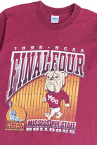 Vintage 1996 Mississippi State Bulldogs NCAA Final Four T-Shirt (1990s)