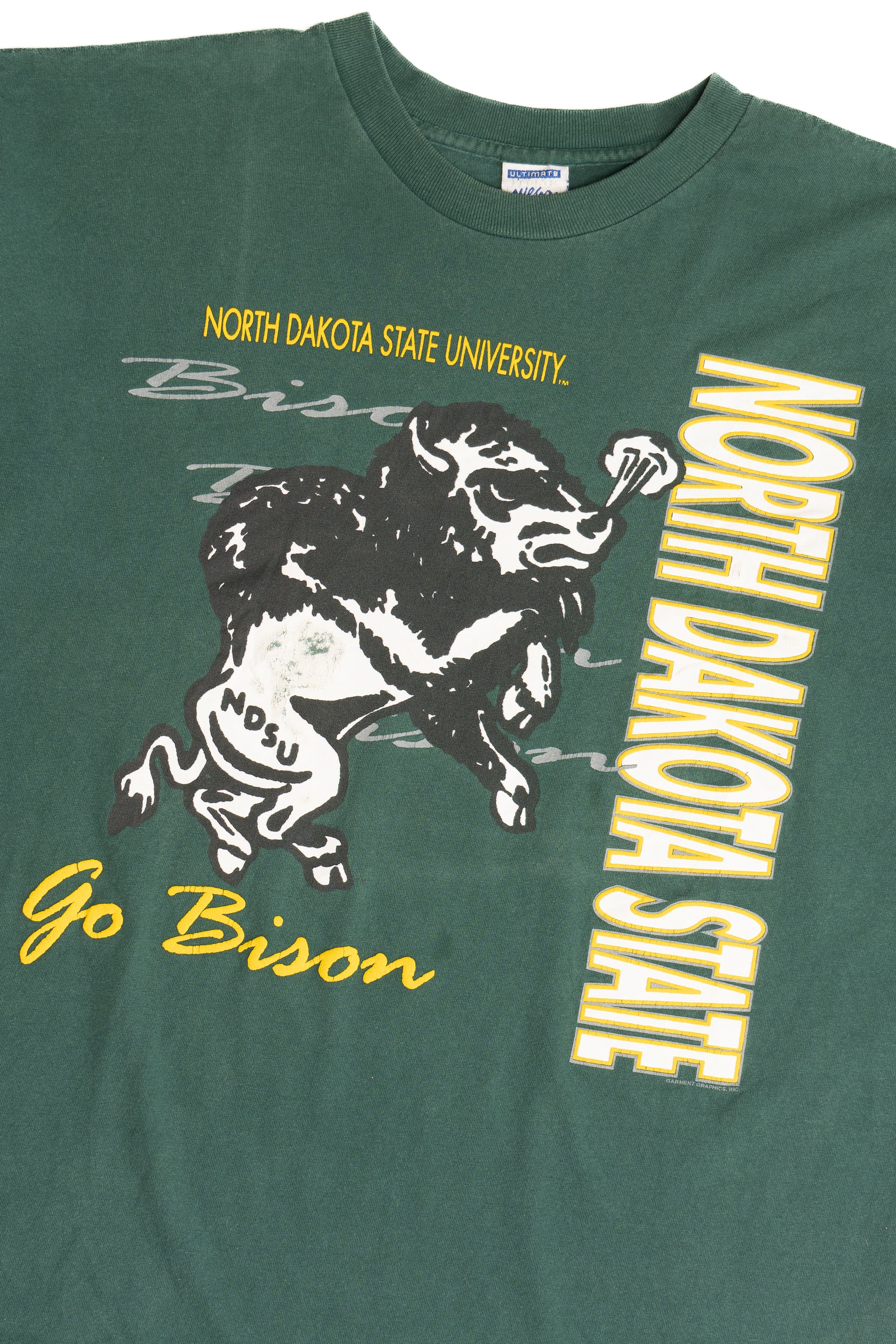 Vintage North Dakota State University "Go Bison" T-Shirt (1990s)