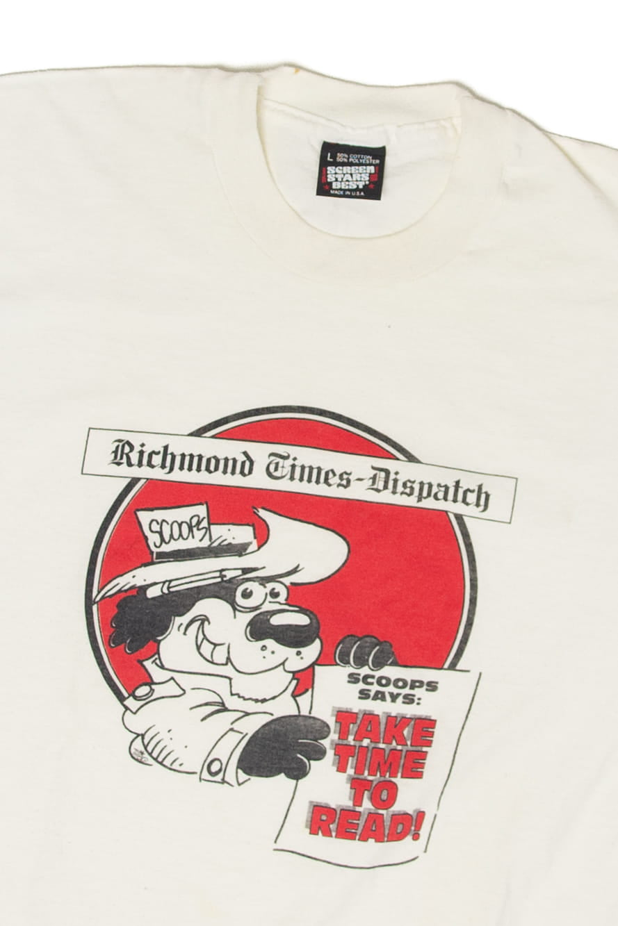 Vintage Richmond Times-Dispatch T-Shirt (1990s)