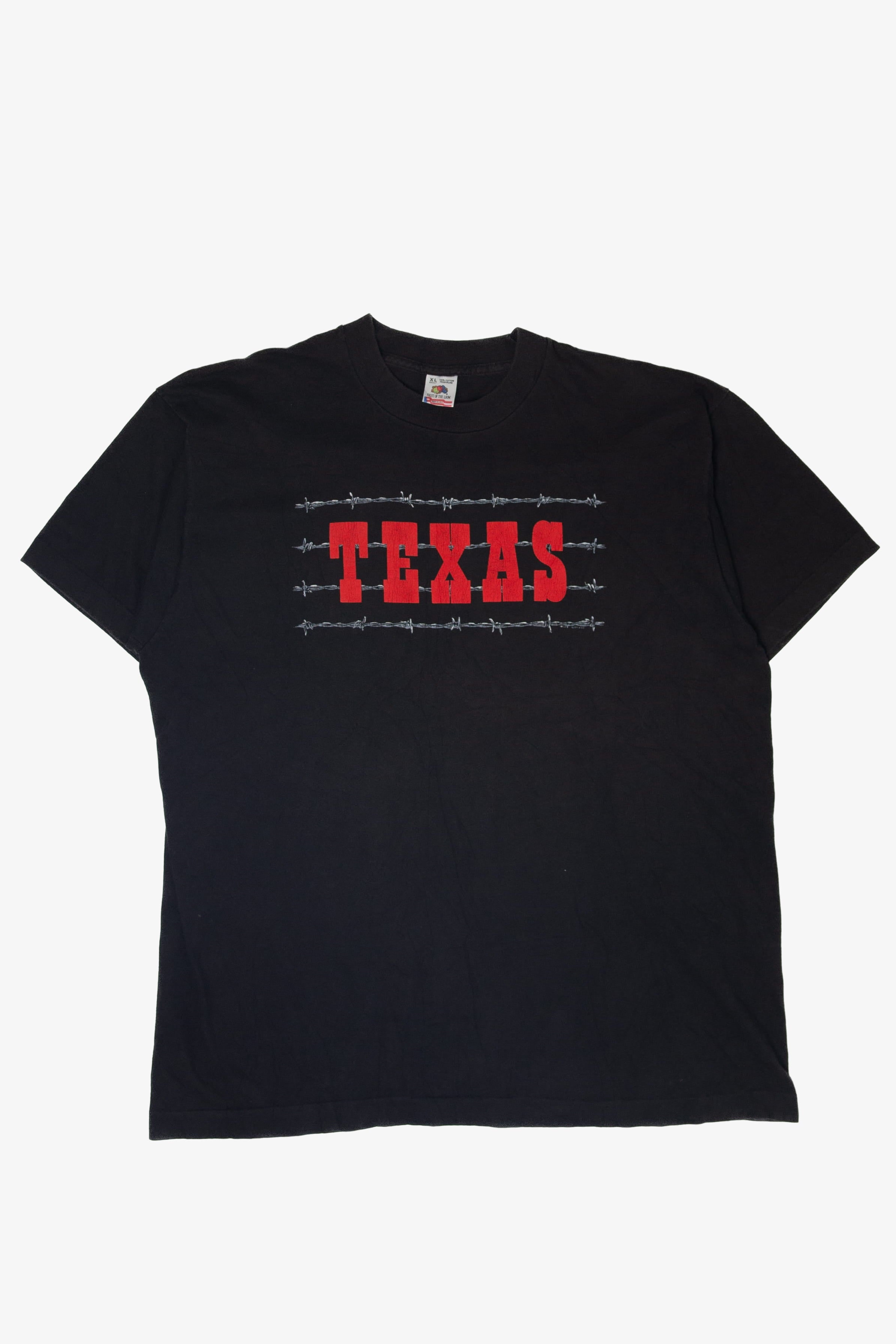 Vintage "Texas" Barbed Wires T-Shirt
