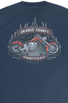 Vintage Orange County Choppers "OCC" Flame Sleeve Long Sleeve T-Shirt (2000s)