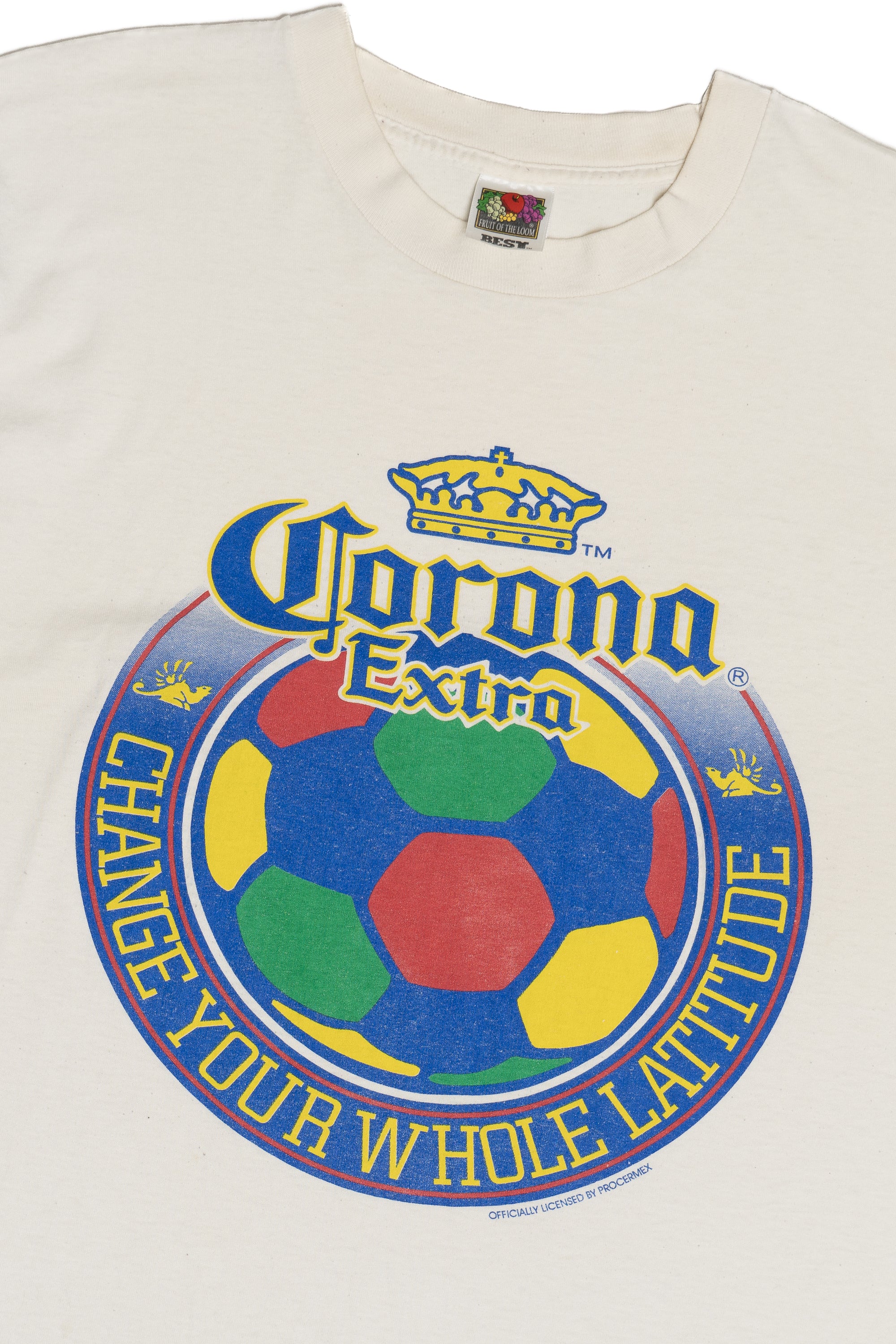 Vintage Corona Extra "Change Your Whole Attitude" T-Shirt (1990s)