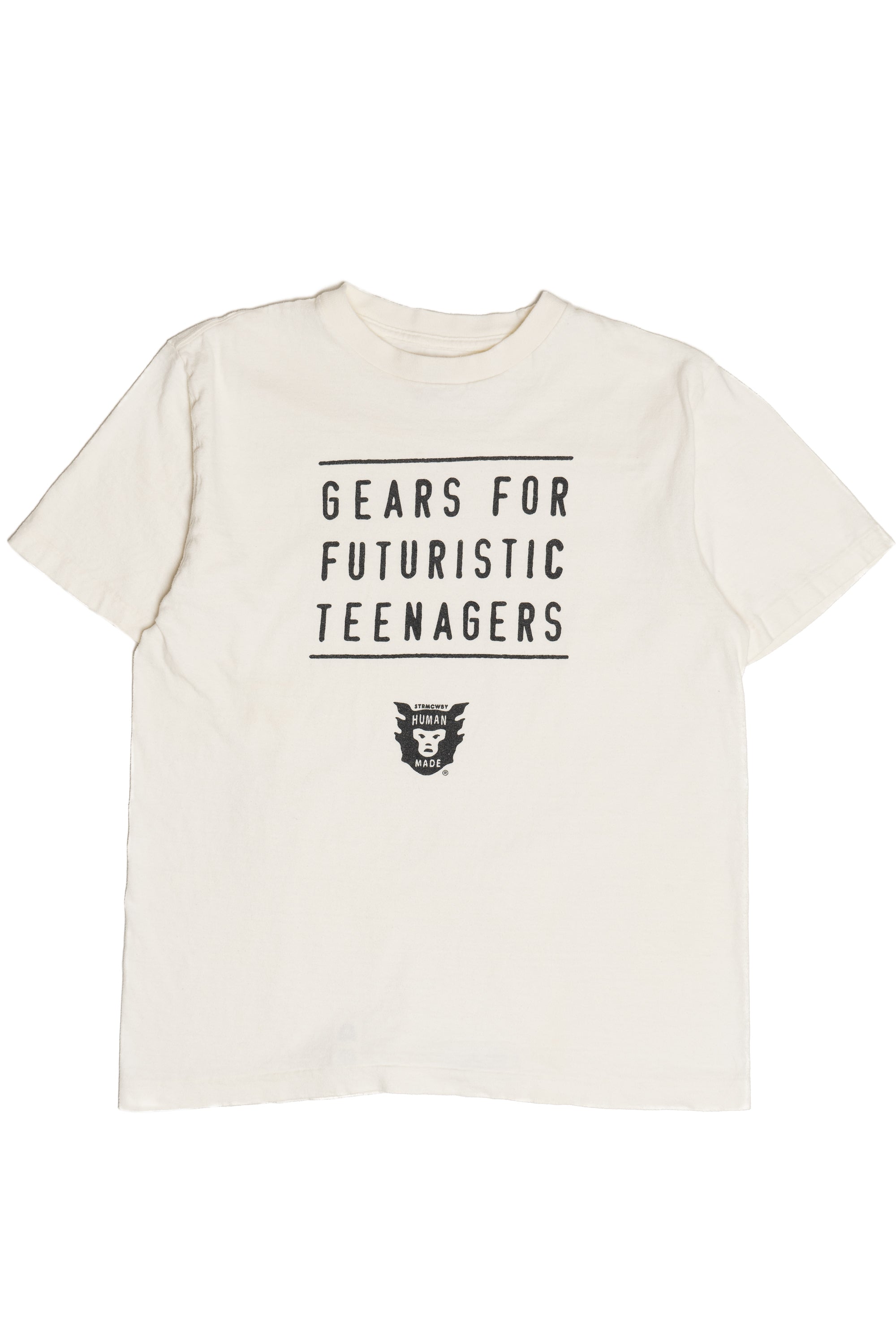 Vintage Distressed "Gears For Futuristic Teenagers" Human Made Japan T-Shirt