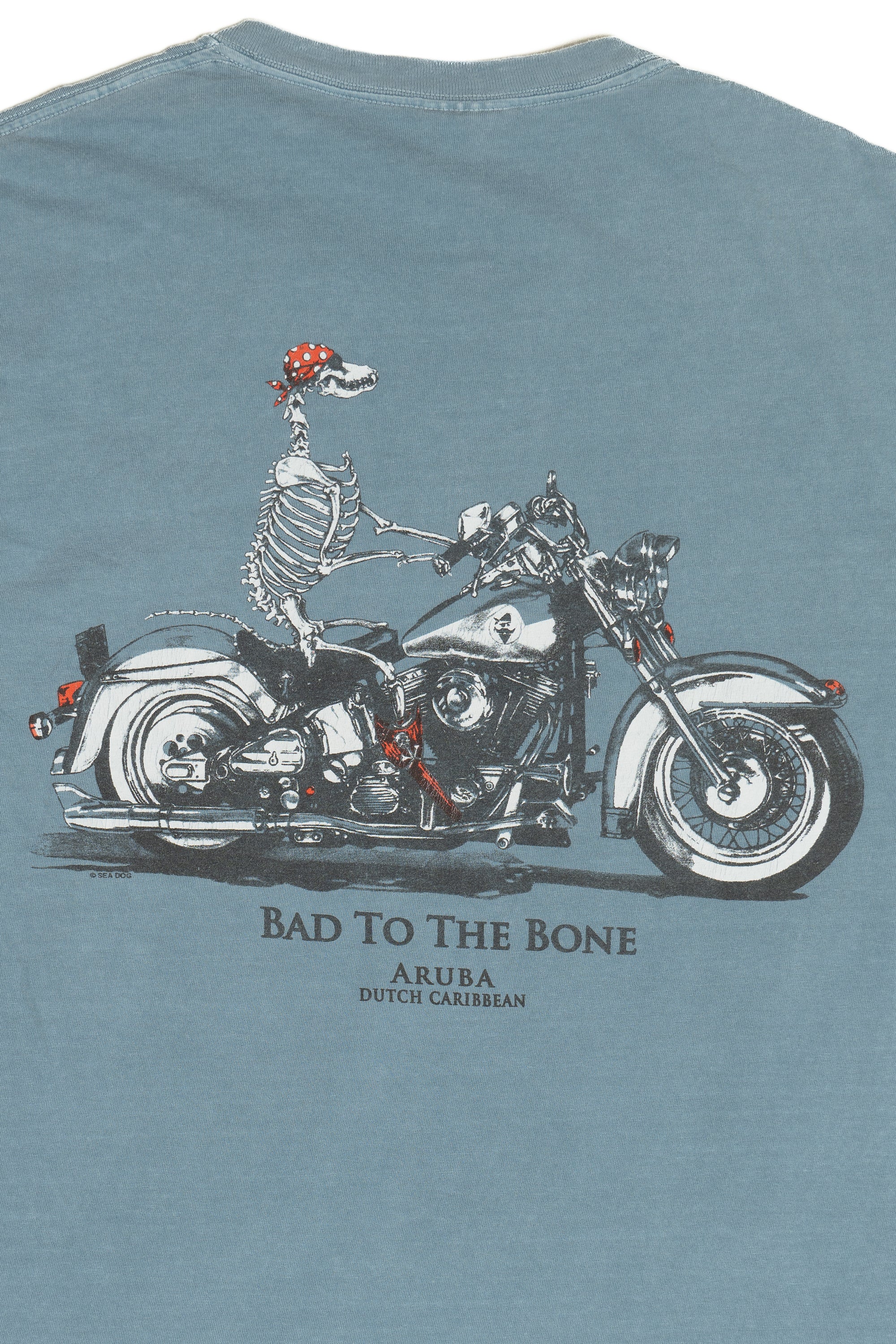 Vintage Sea Dog "Bad To The Bone" Motorcycle T-Shirt (2000s)