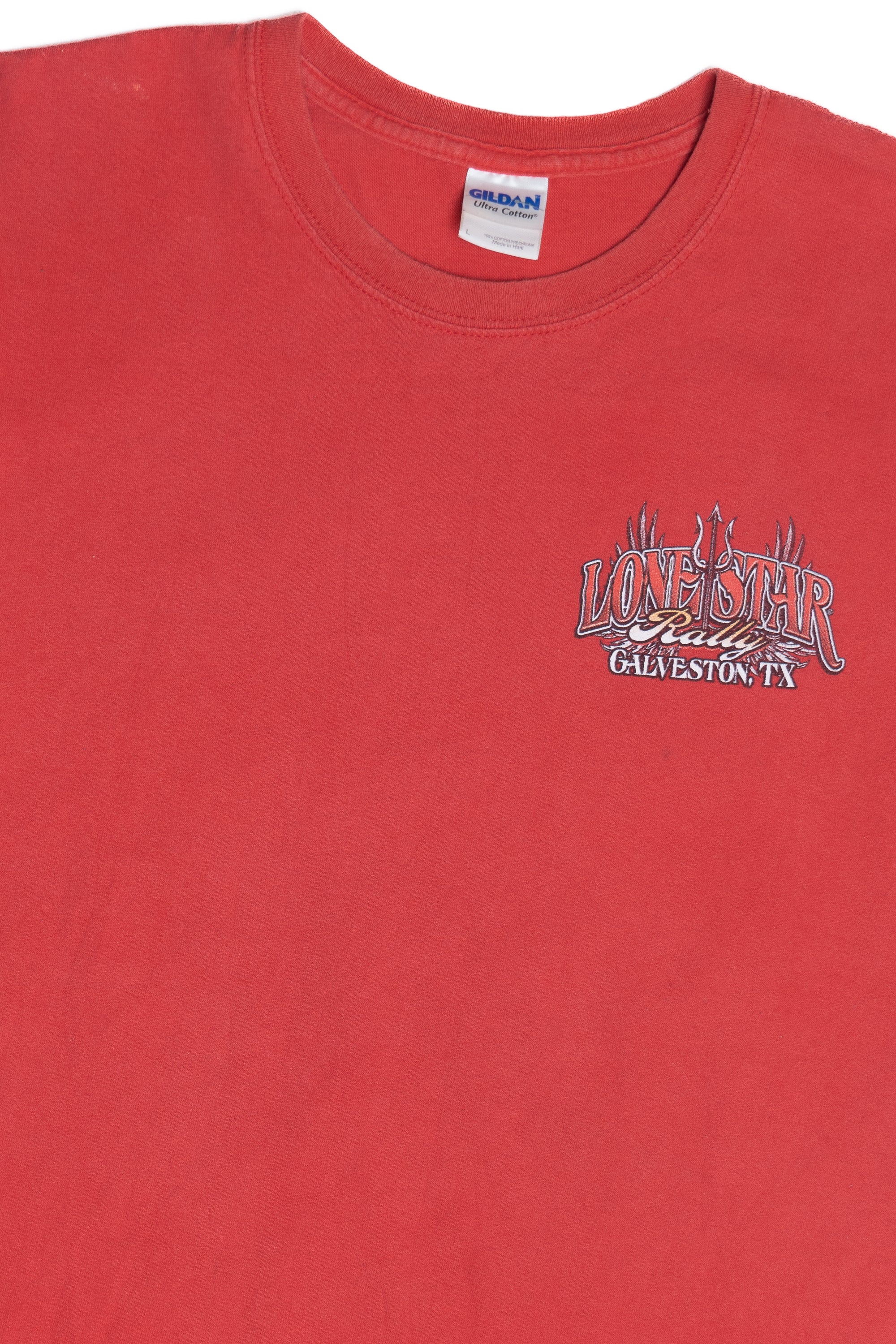 Lone Star Motorcycle Rally Pin-Up Girl T-Shirt
