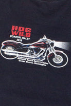 Hog Wild Motorcycle Coastal Rally 2016 T-Shirt