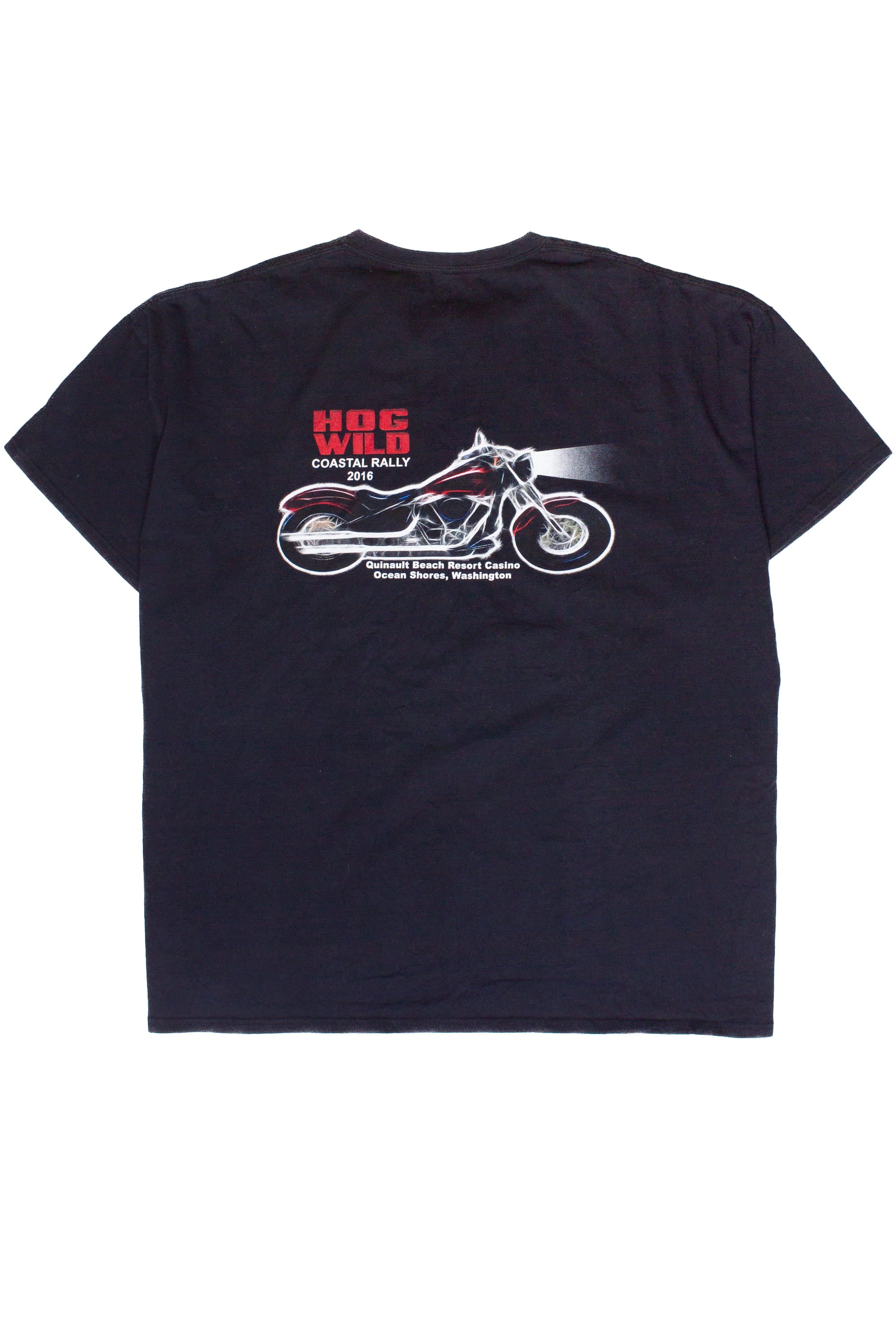 Hog Wild Motorcycle Coastal Rally 2016 T-Shirt