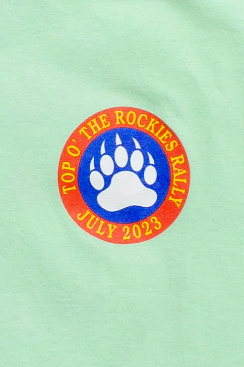 Top O' The Rockies Motorcycle Rally T-Shirt