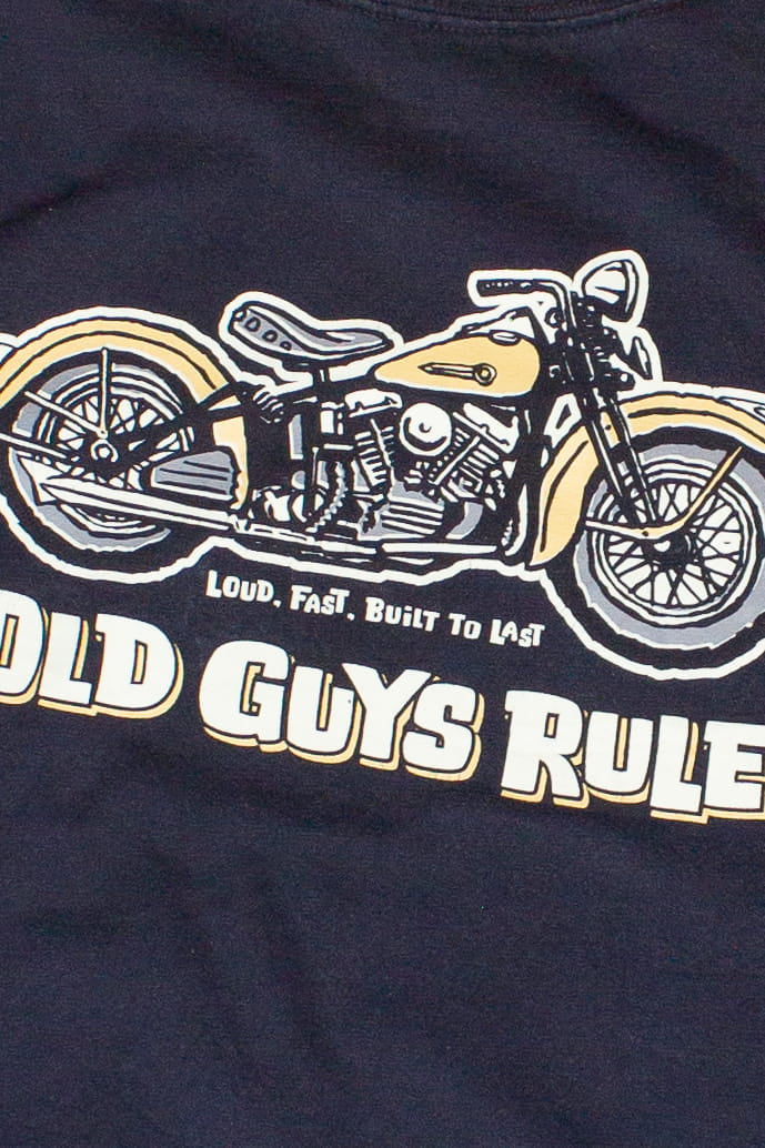Old Guys Rule Motorcycle T-Shirt 