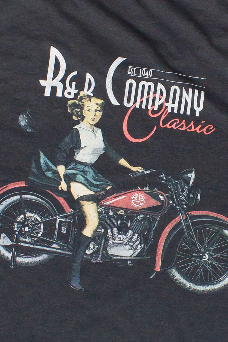 R&R Company Classic Motorcycle T-Shirt