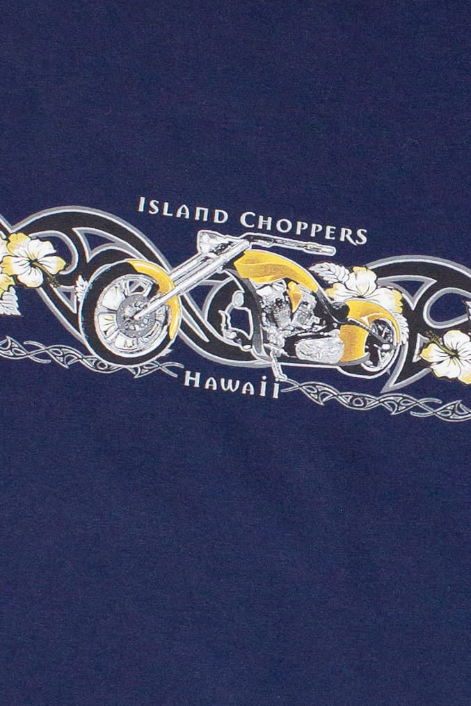Island Choppers Hawaii Motorcycle T-Shirt