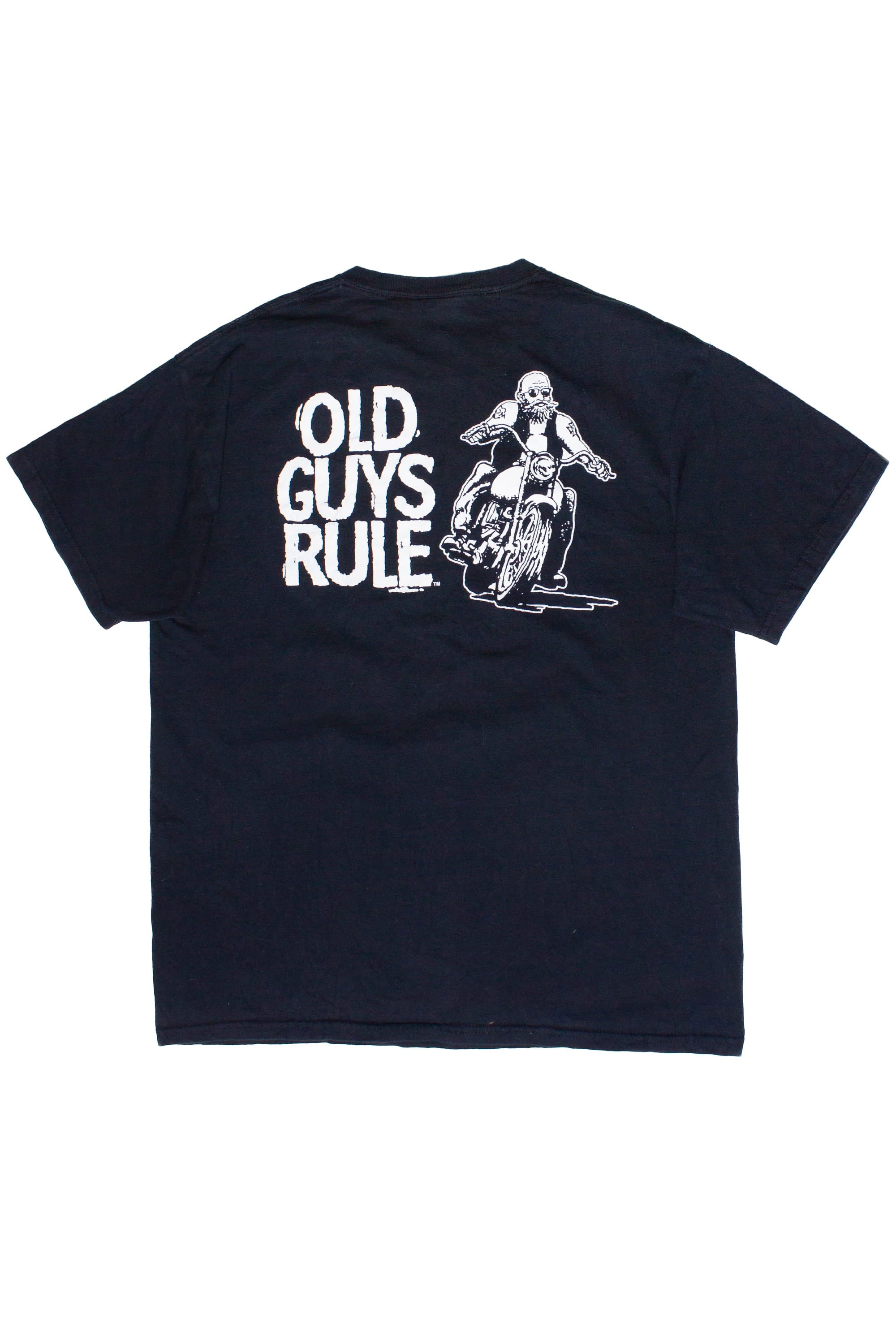 Old Guys Rule Motorcycle Graphic T-Shirt