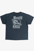 Vintage Wicked Wheel Panama City Beach Motorcycle T-Shirt