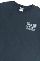 Vintage Wicked Wheel Panama City Beach Motorcycle T-Shirt