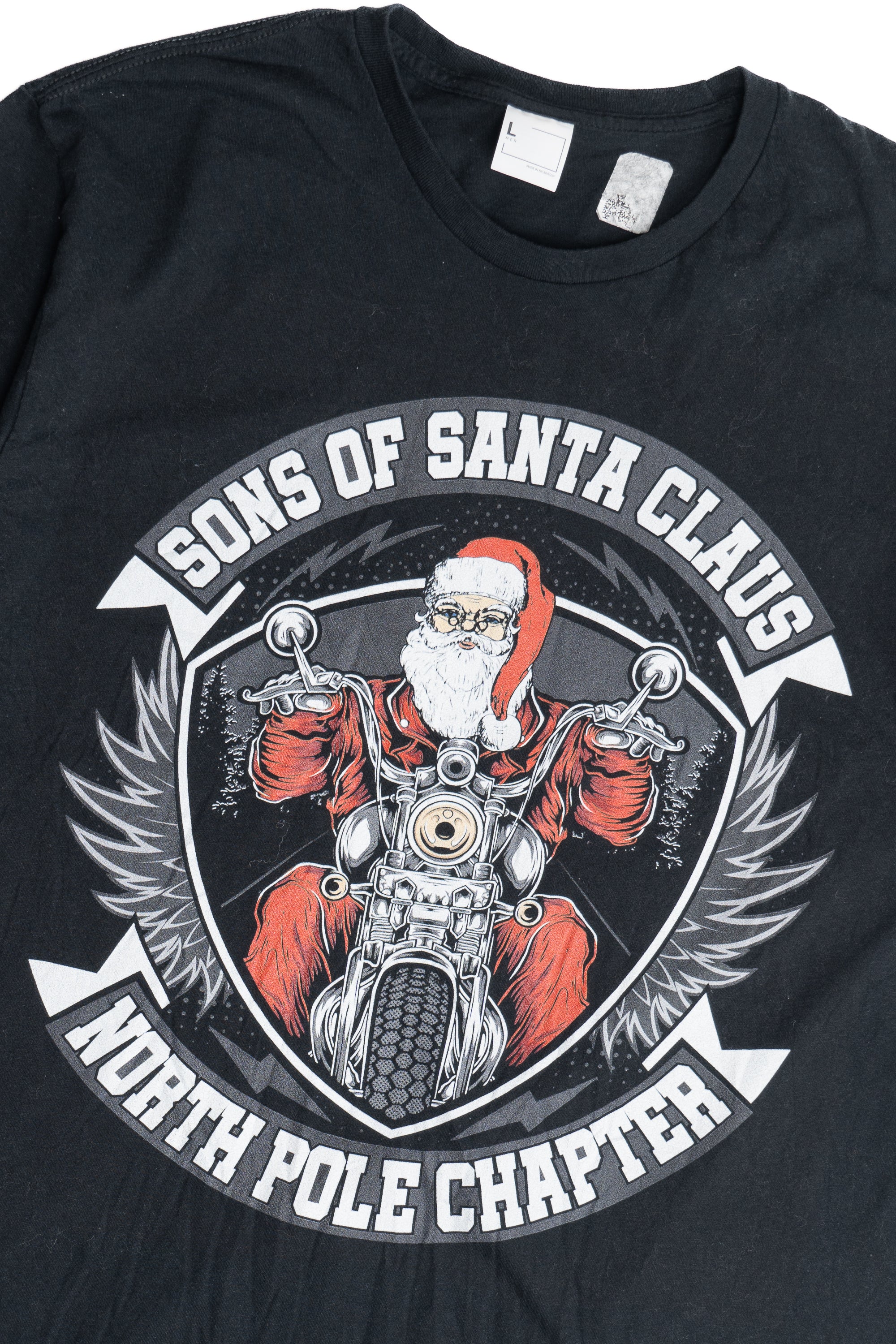 Vintage "Sons Of Santa Claus" Motorcycle T-Shirt