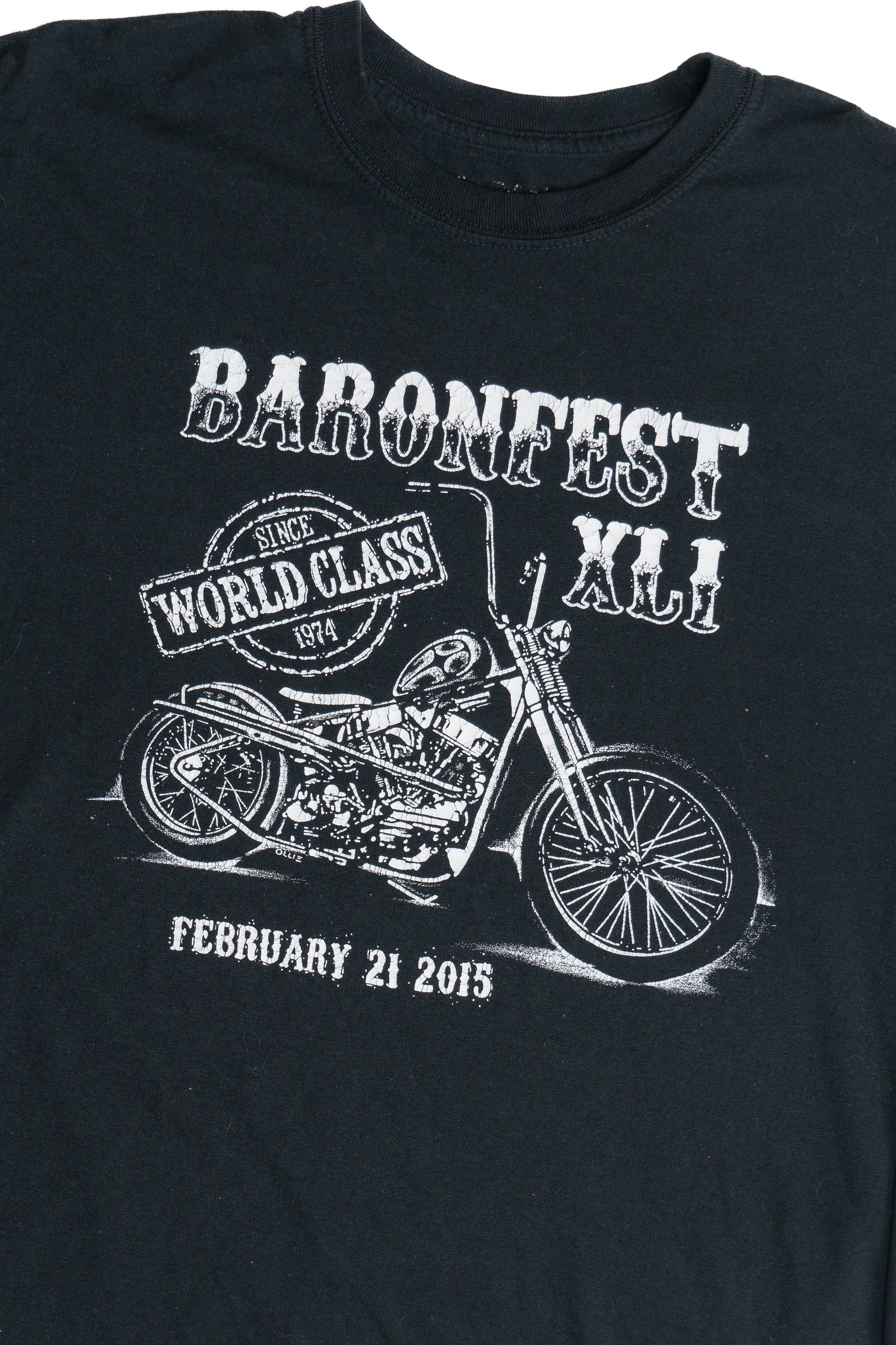 Baronfest XLI Motorcycle Long Sleeve T-Shirt