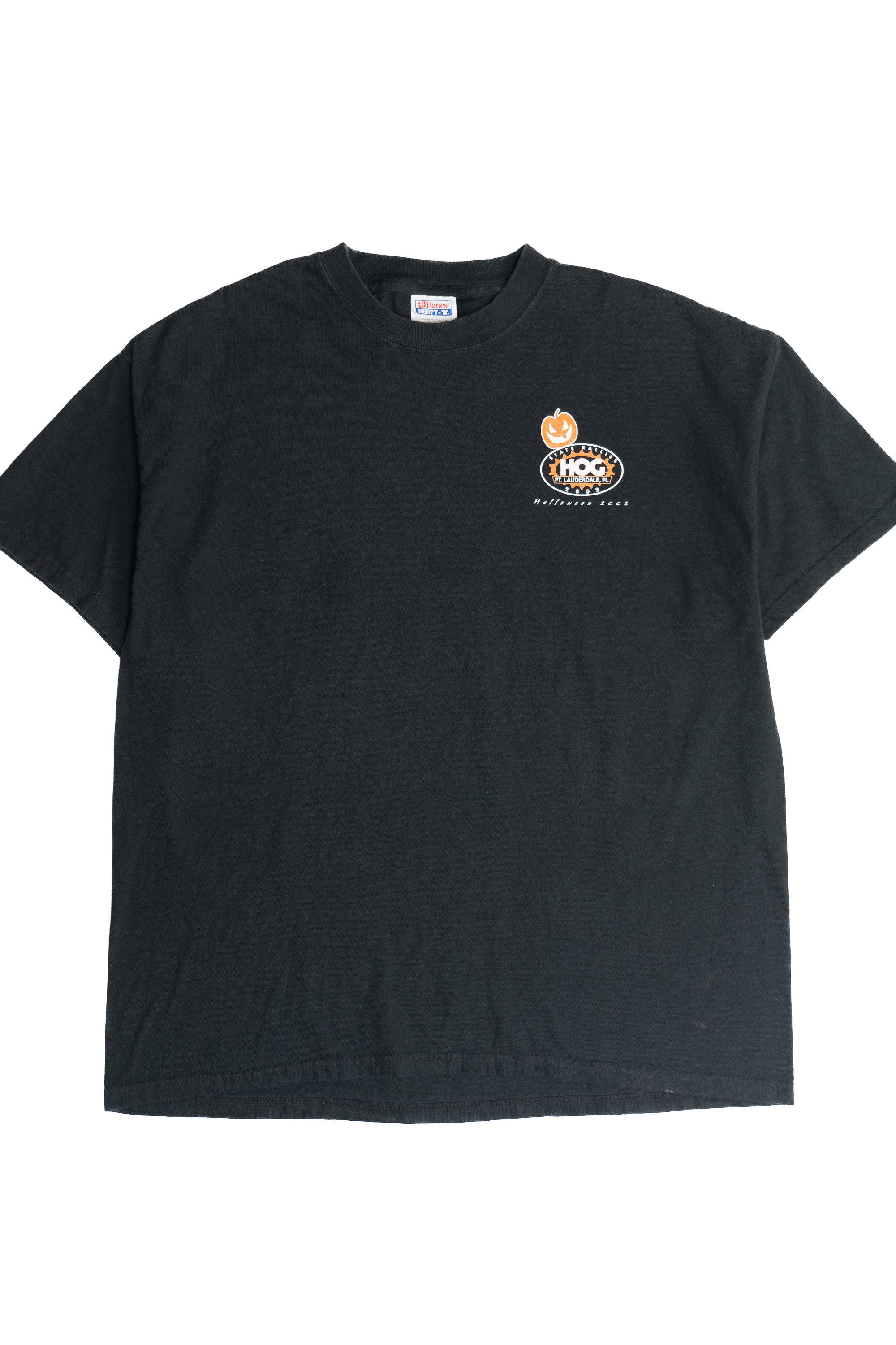 Vintage Harley Owners Group HOG Halloween Rally 2002 T-Shirt