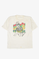 Vintage Dog With Basket Of Kitties T-Shirt (1990s)