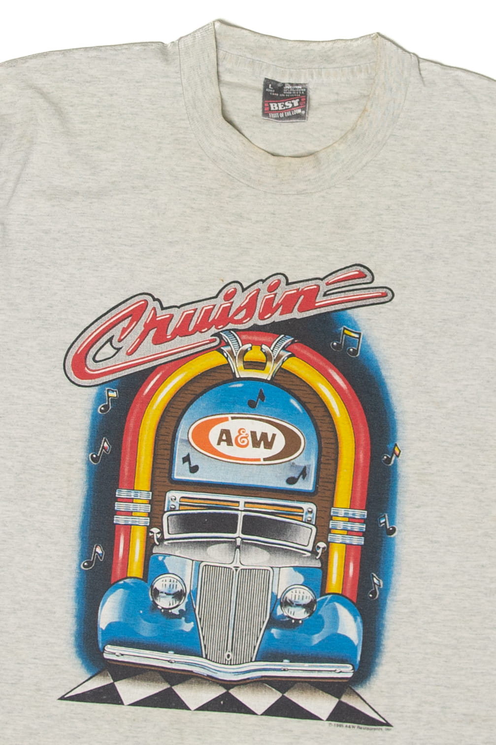Vintage "Cruisin" A&W T-Shirt (1990s)