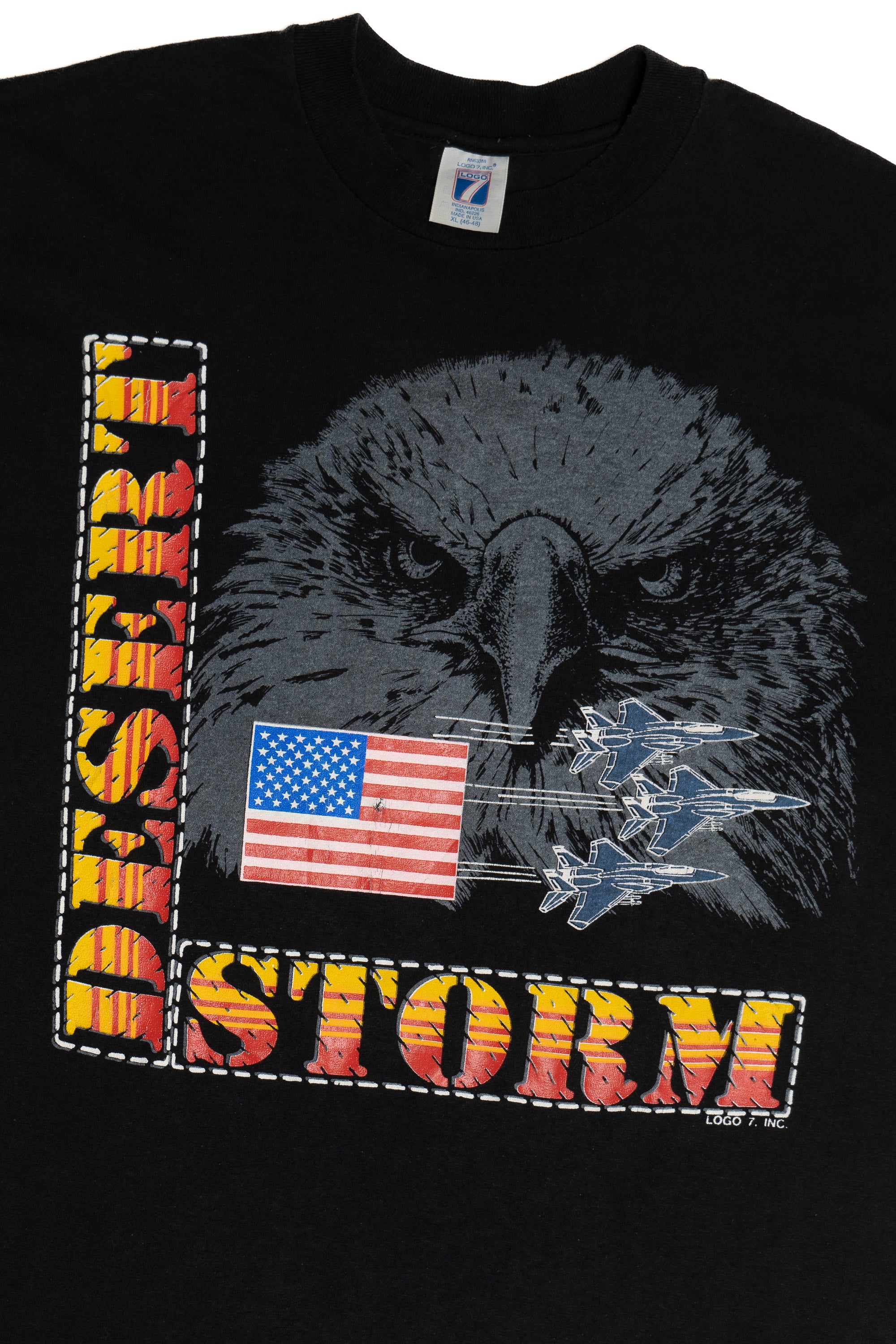Vintage Desert Storm Logo 7 T-Shirt (1990s)