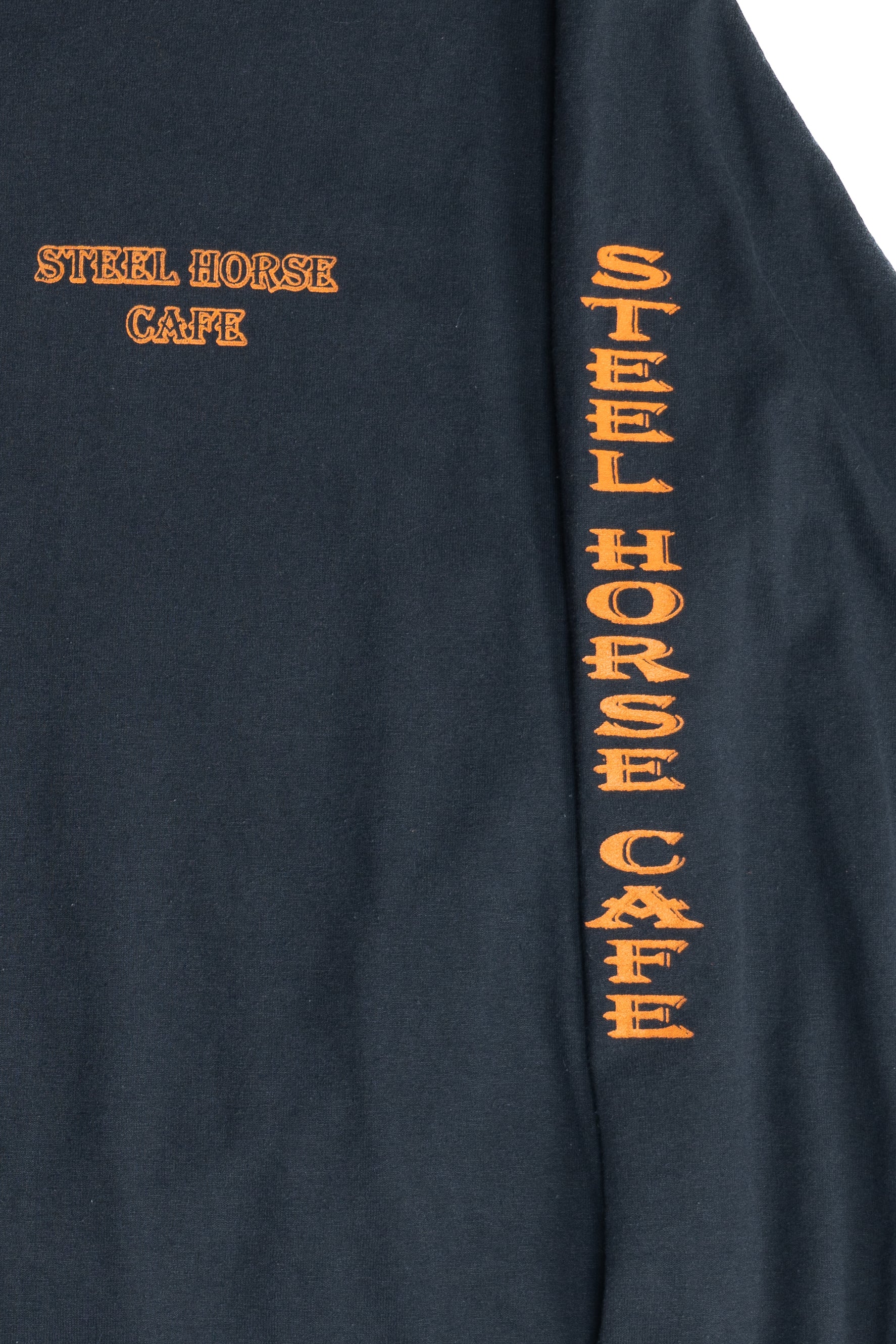 Steel Horse Cafe Motorcycle Long Sleeve T-Shirt