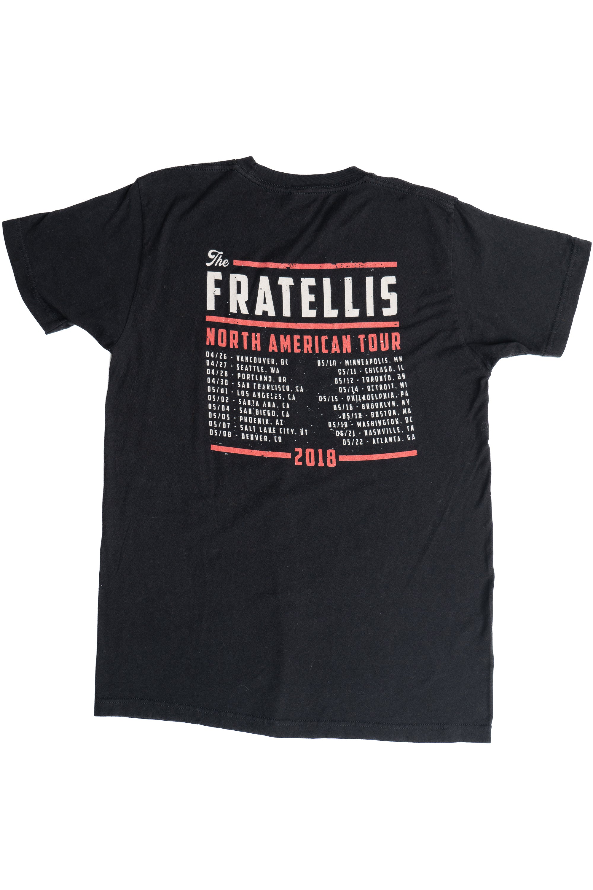 Fratellis North American Tour Band T-Shirt
