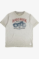 Distressed Look Hard Rock Cafe Motorcycle T-Shirt