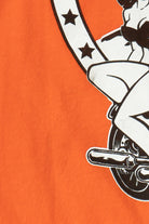 "Revved & Ready" Pin-Up Girl Motorcycle T-Shirt