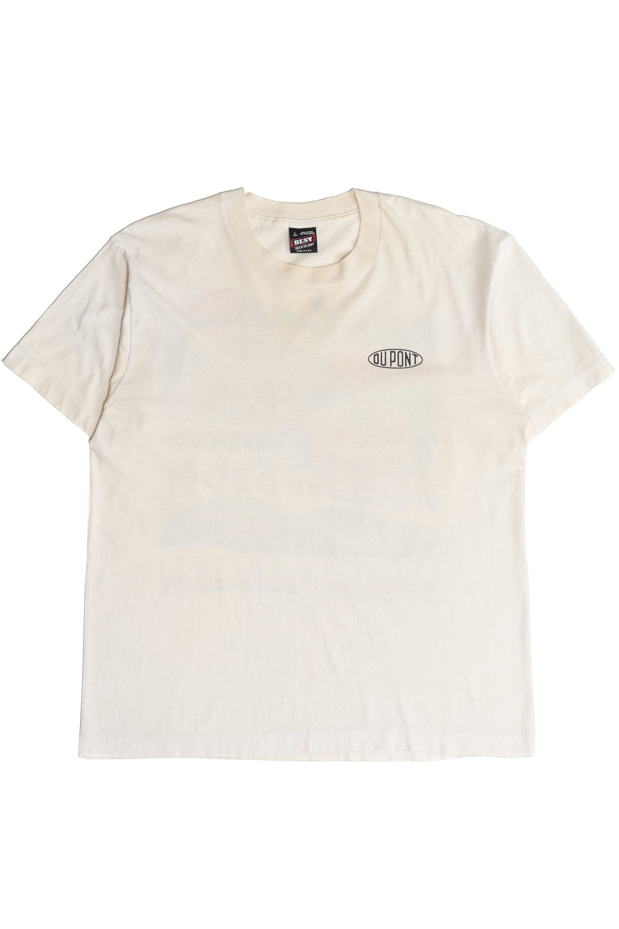Vintage Distressed Du Pont "Let's Go Racing" T-Shirt (1990s)