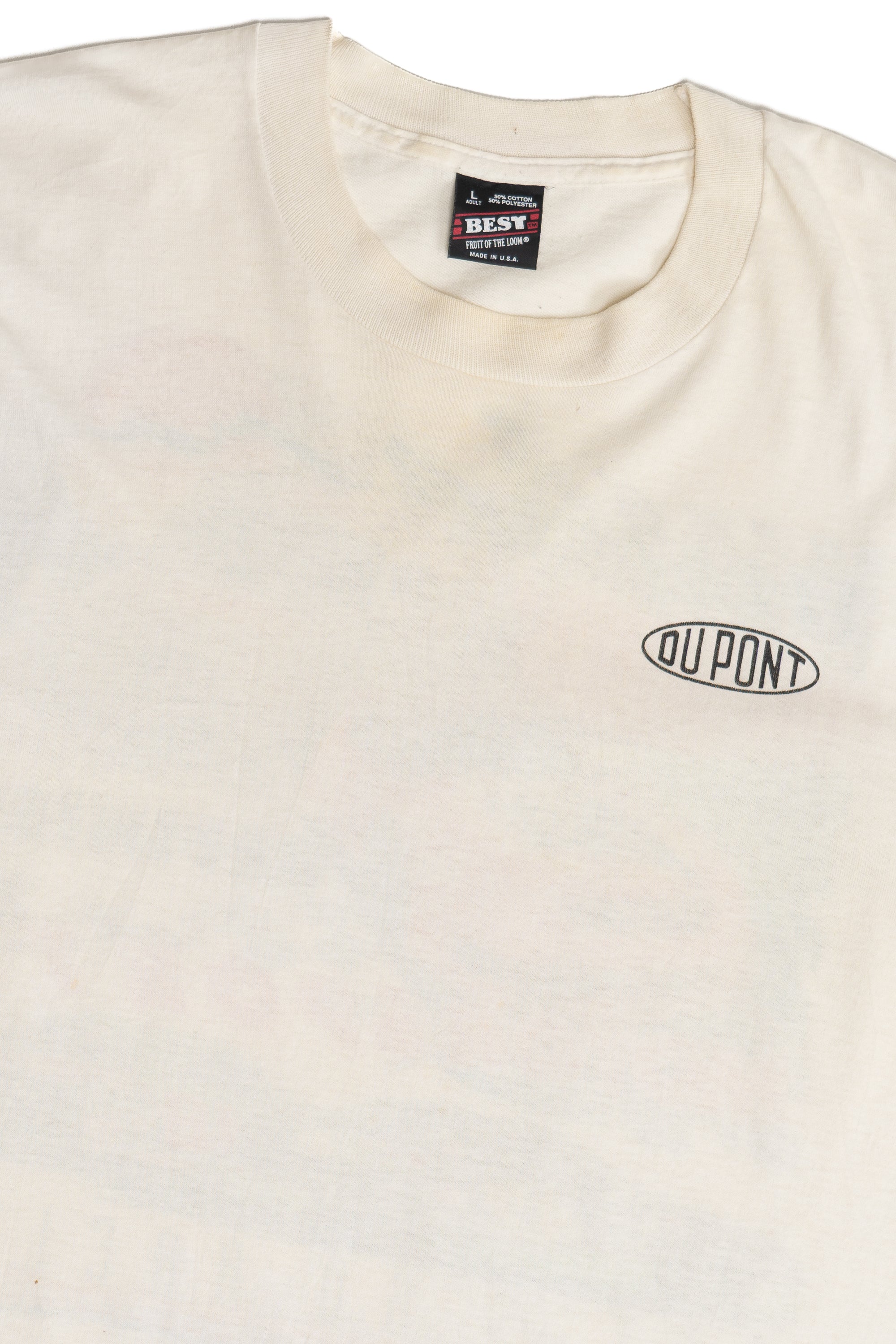 Vintage Distressed Du Pont "Let's Go Racing" T-Shirt (1990s)