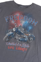 Freedom "United We Ride" Americana Motorcycle T-Shirt