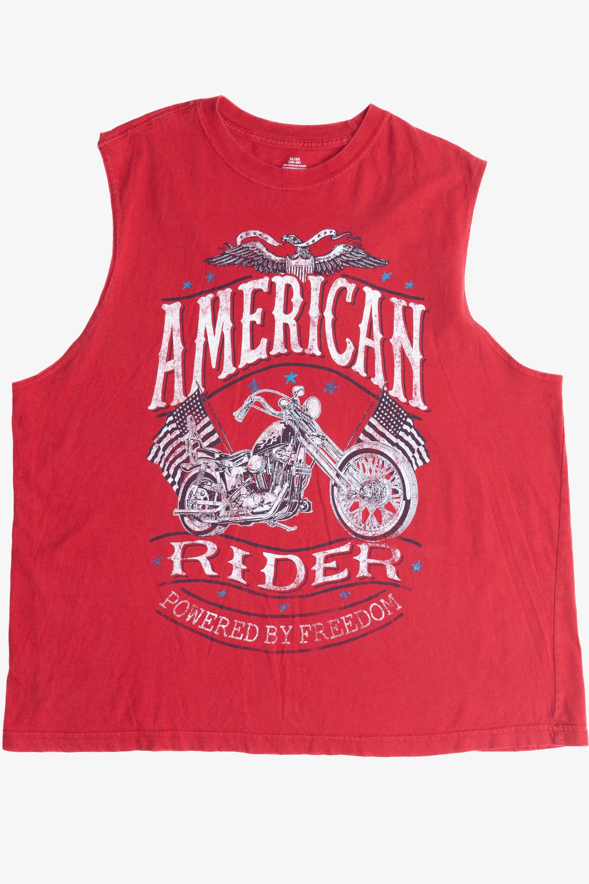 American Rider "Powered By Freedom" Cut Off Sleeve T-Shirt