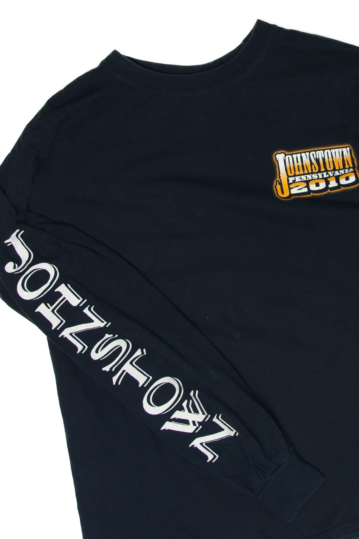 Jonstown Pennsylvania Motorcycle Long Sleeve T-Shirt (2010s)