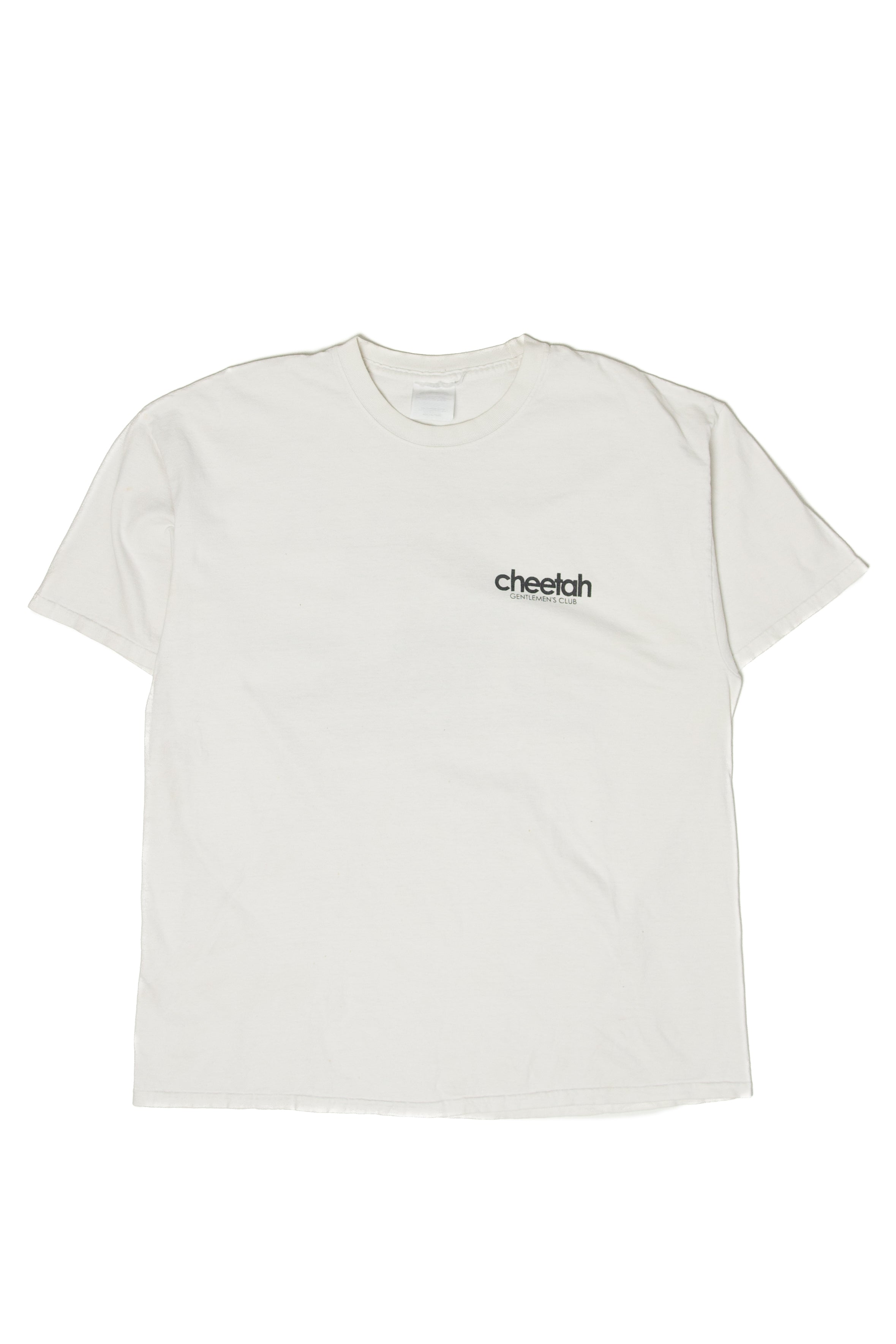 Recycled "Cheetah Gentlemen's Club" T-Shirt