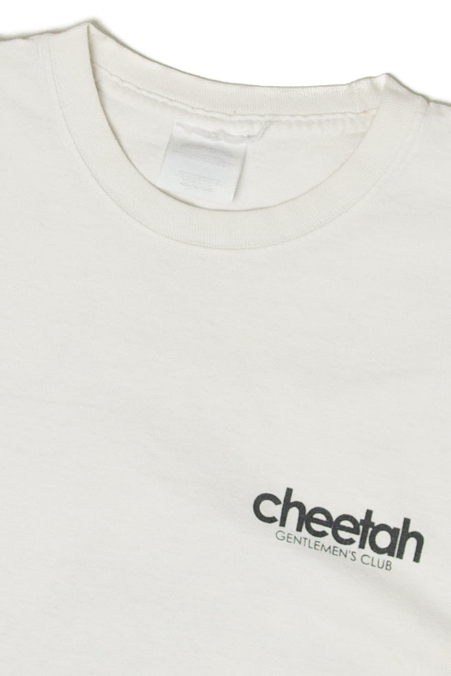 Recycled "Cheetah Gentlemen's Club" T-Shirt