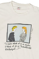 Vintage "Romantically Challenged" T-Shirt (1990s)
