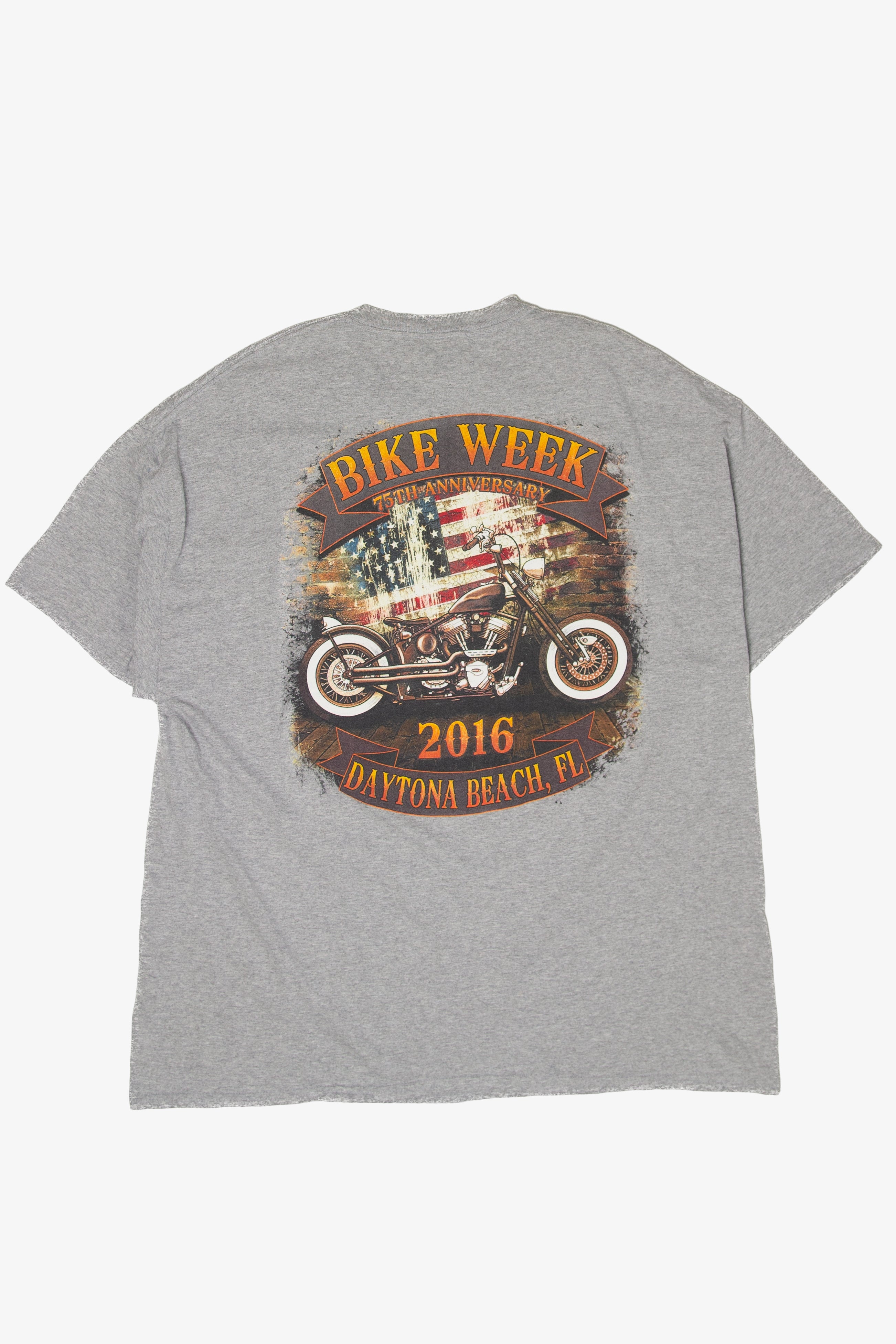 Recycled "Bike Week Daytona Beach, FL" T-Shirt (2010s)