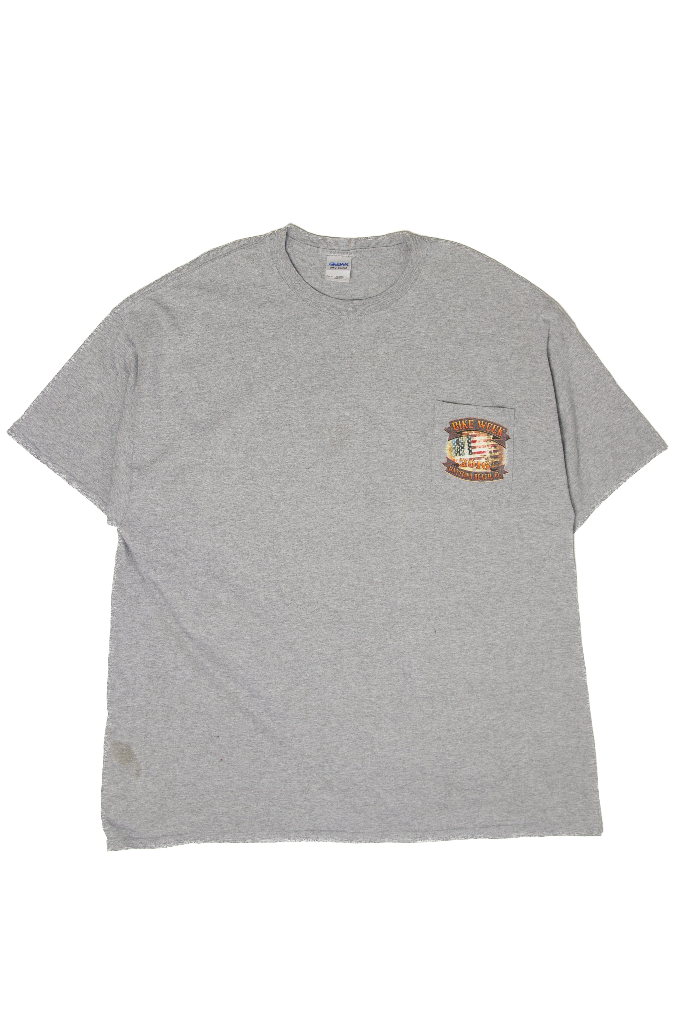 Recycled "Bike Week Daytona Beach, FL" T-Shirt (2010s)