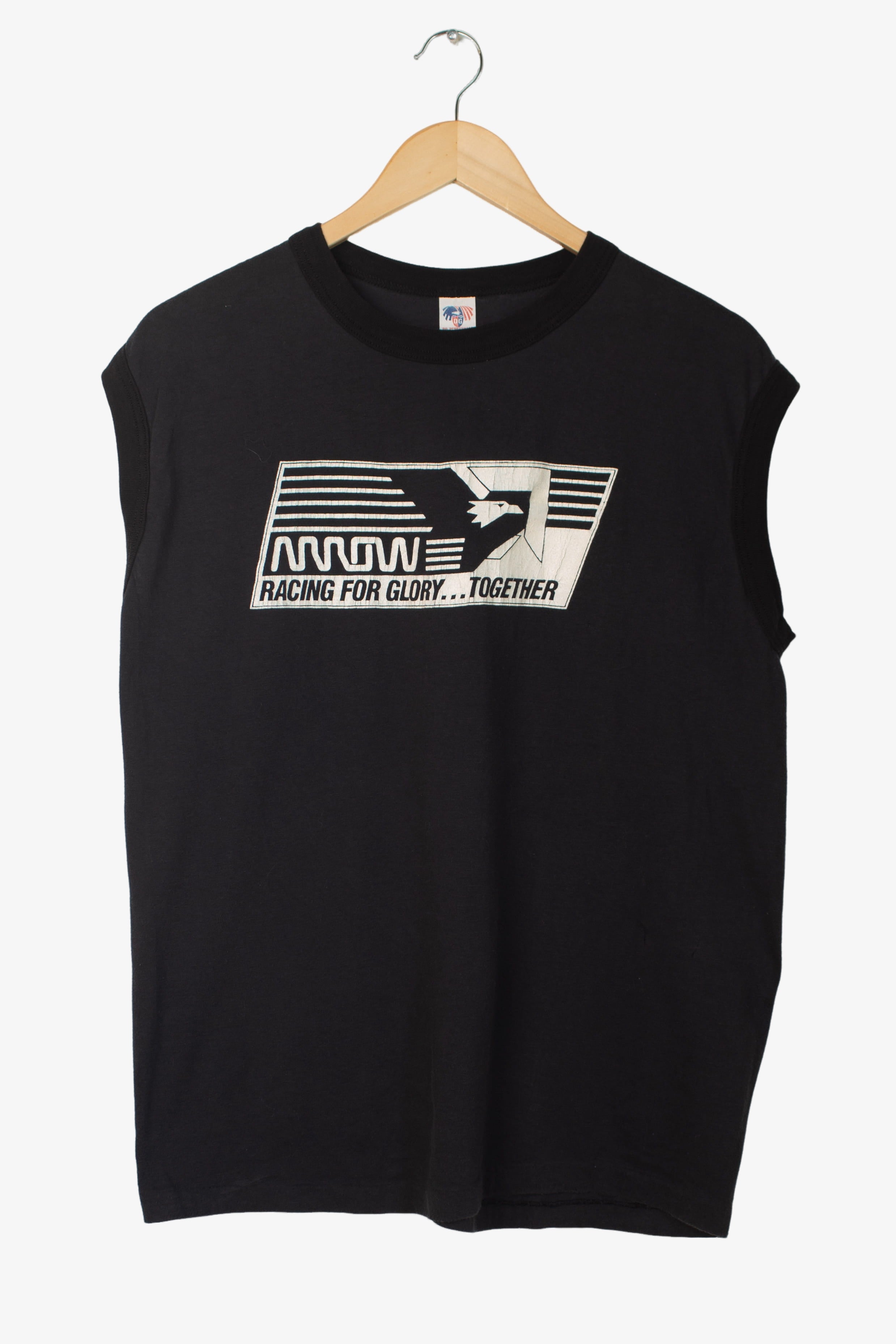 Vintage Arrow Racing For Glory Sleeveless T-Shirt (1980s)