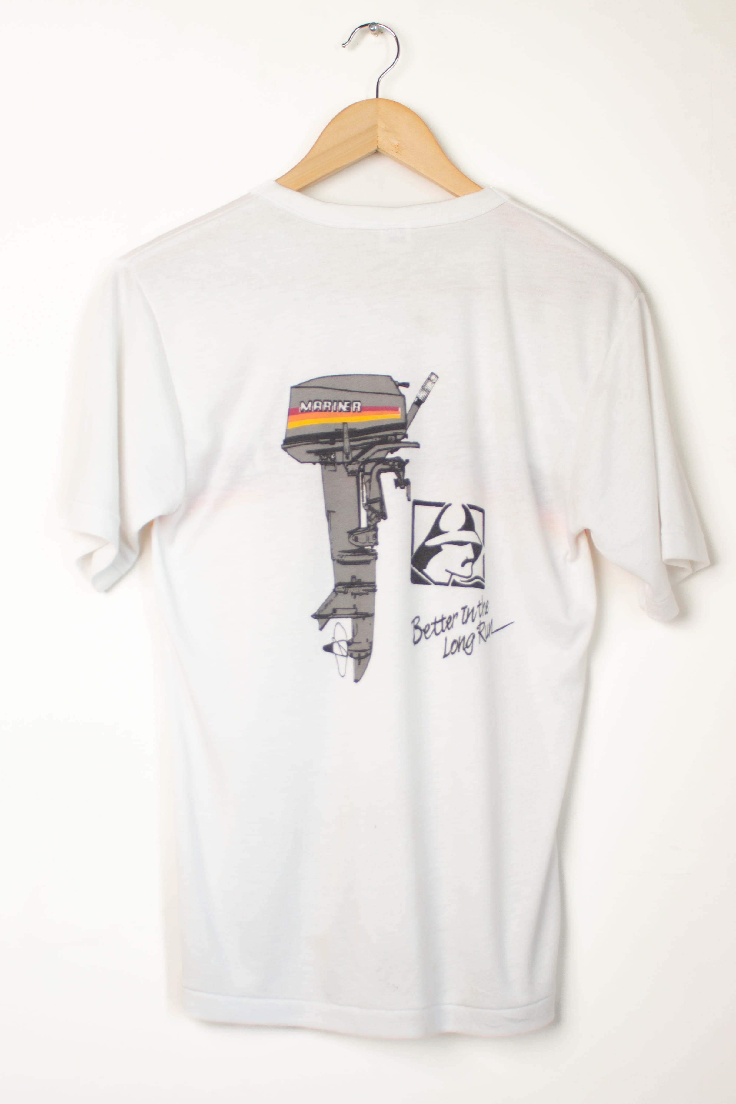 Vintage Mariner Boat Motor T-Shirt (1980s)