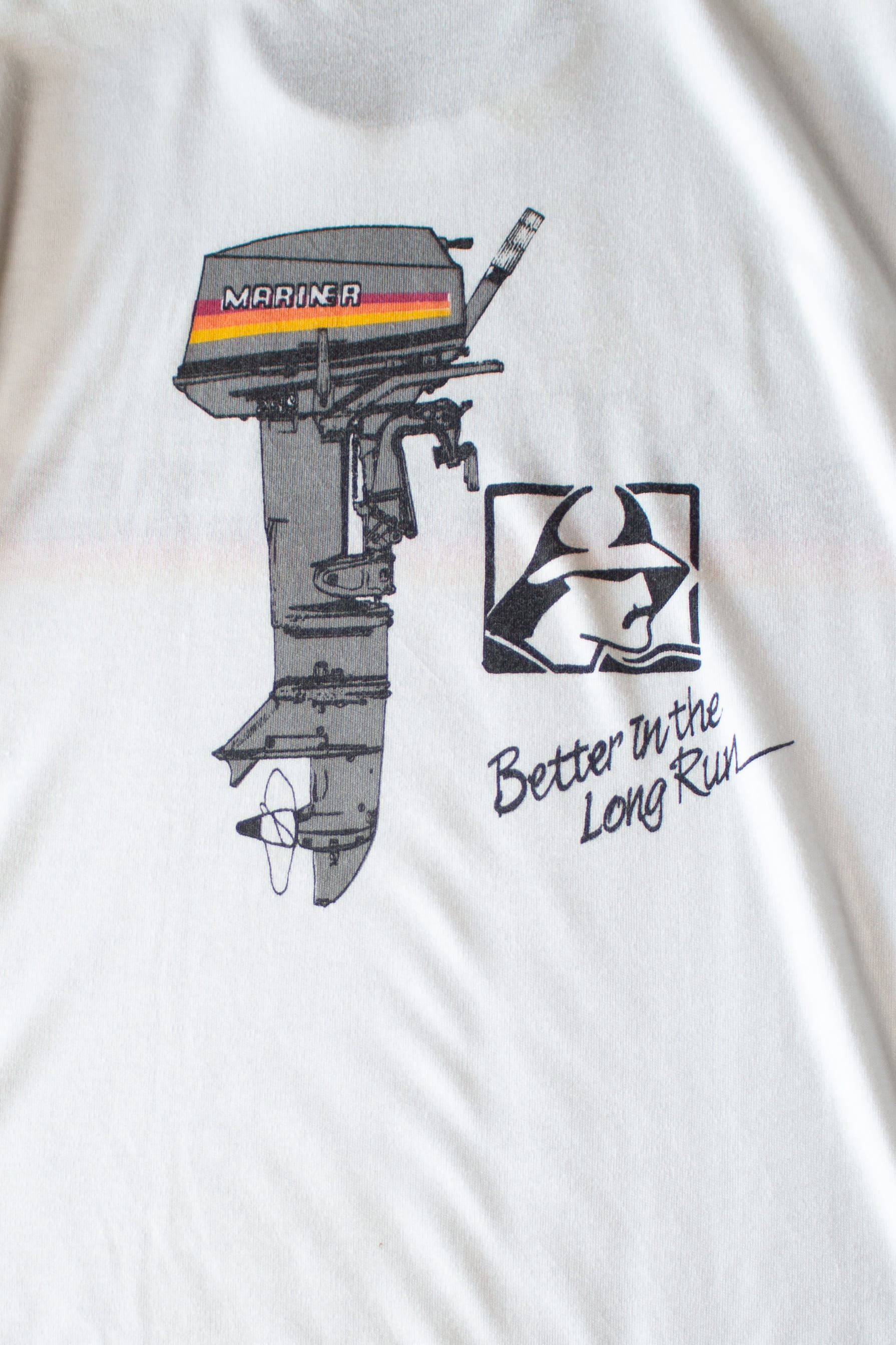 Vintage Mariner Boat Motor T-Shirt (1980s)