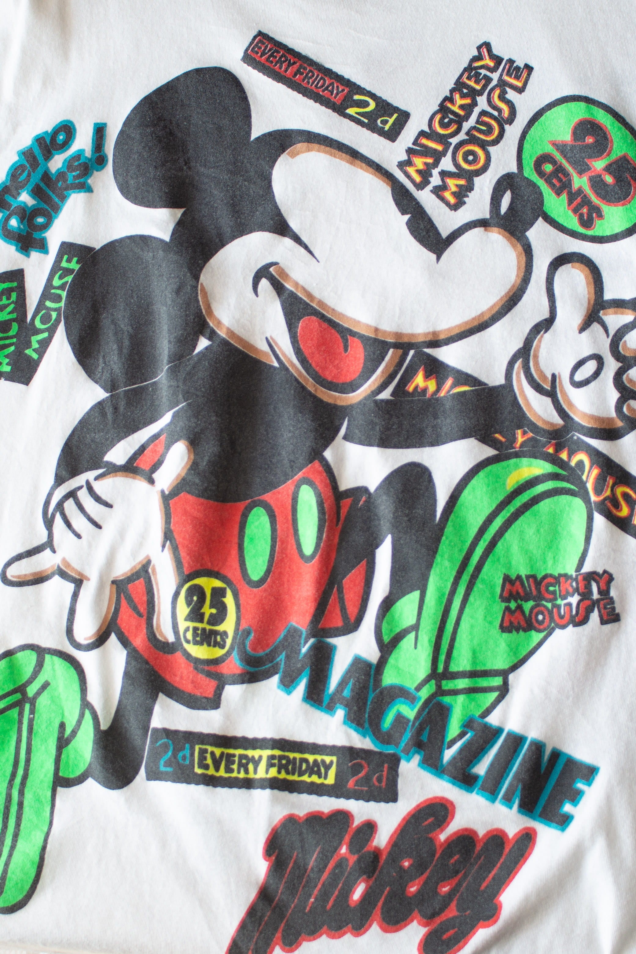 Vintage Mickey Mouse Magazine T-Shirt (1990s)