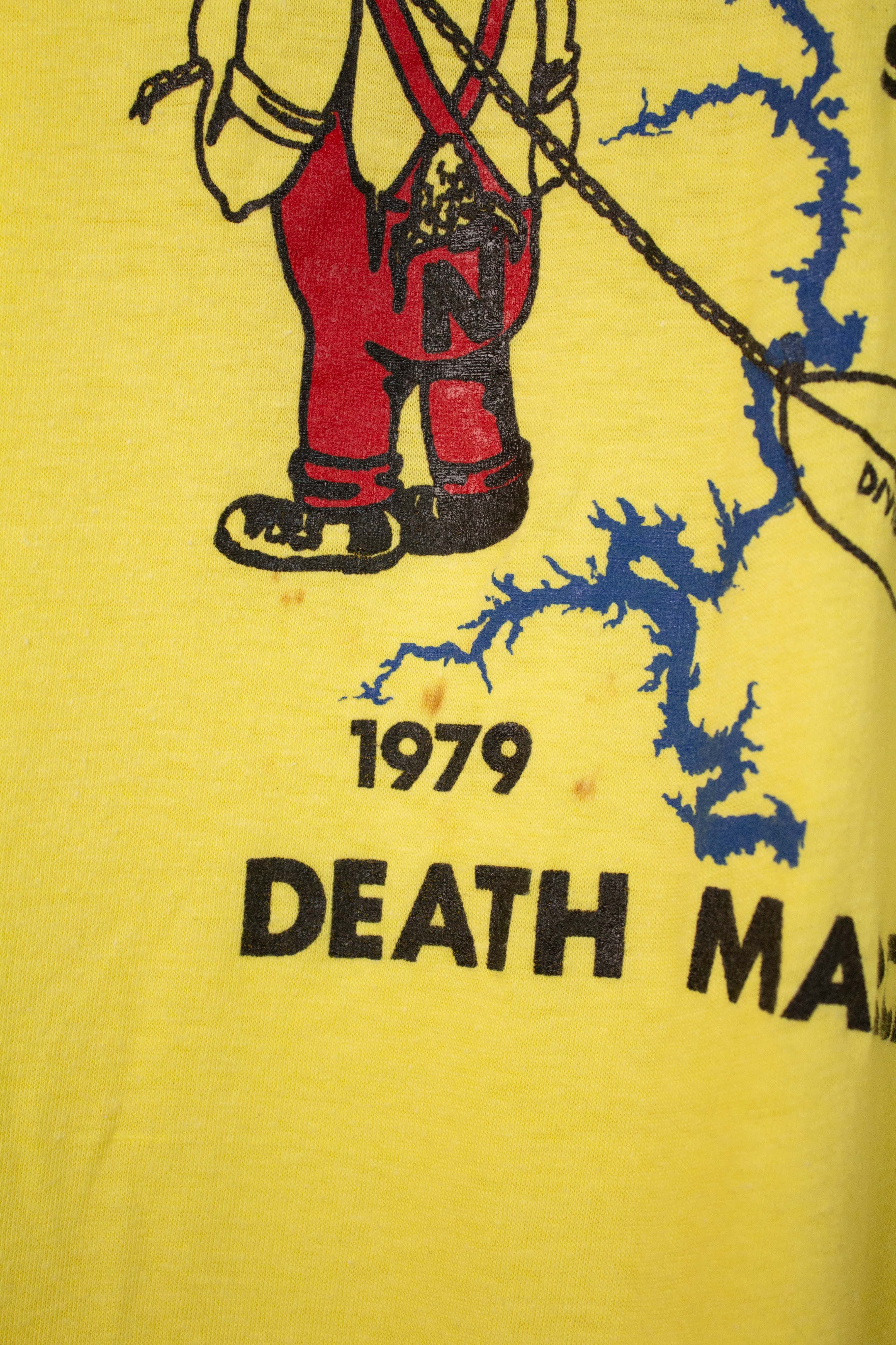 Vintage Lake Oahe Death March T-Shirt (1979)