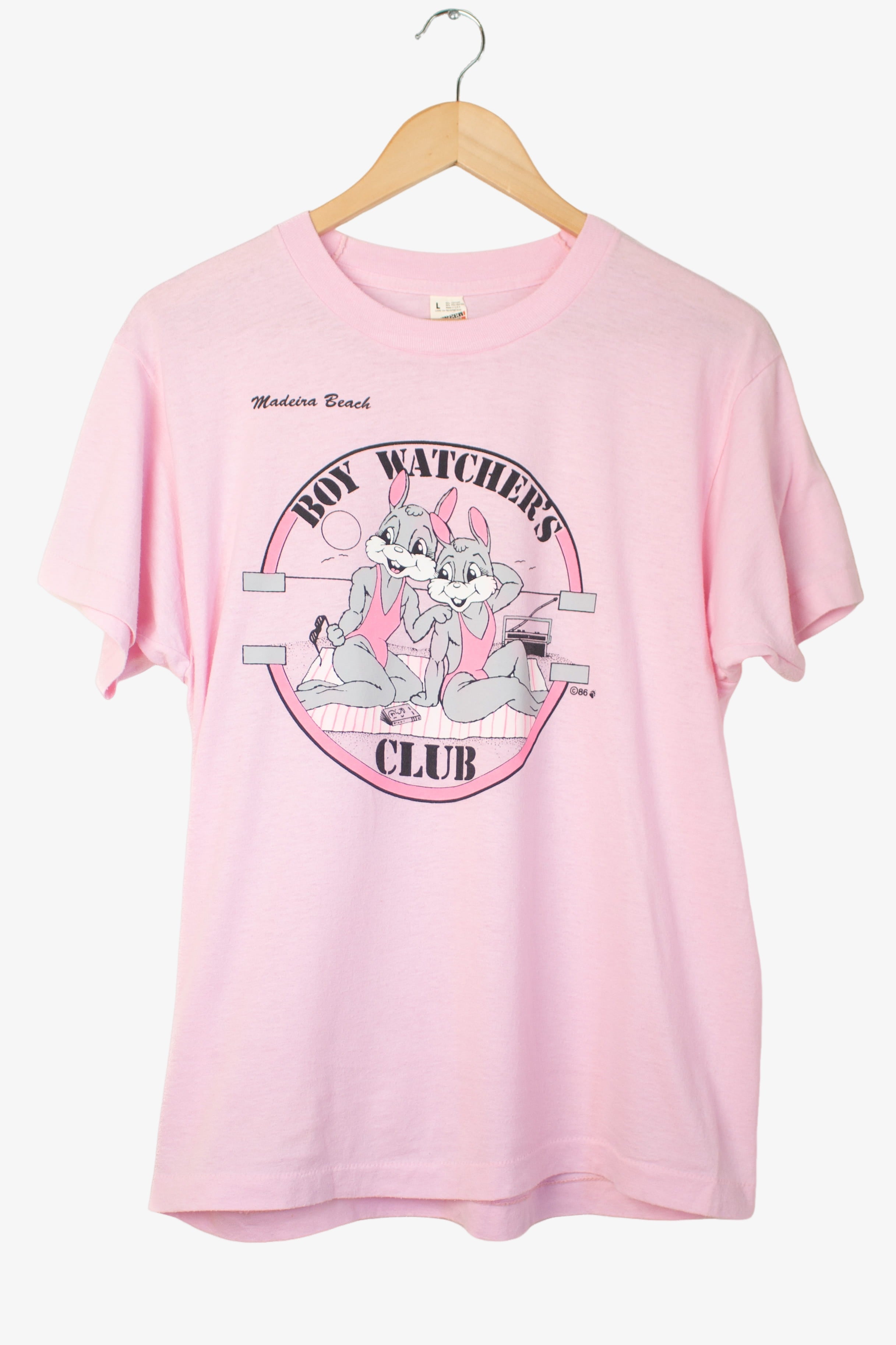 Vintage Boy Watcher's Club T-Shirt (1980s)