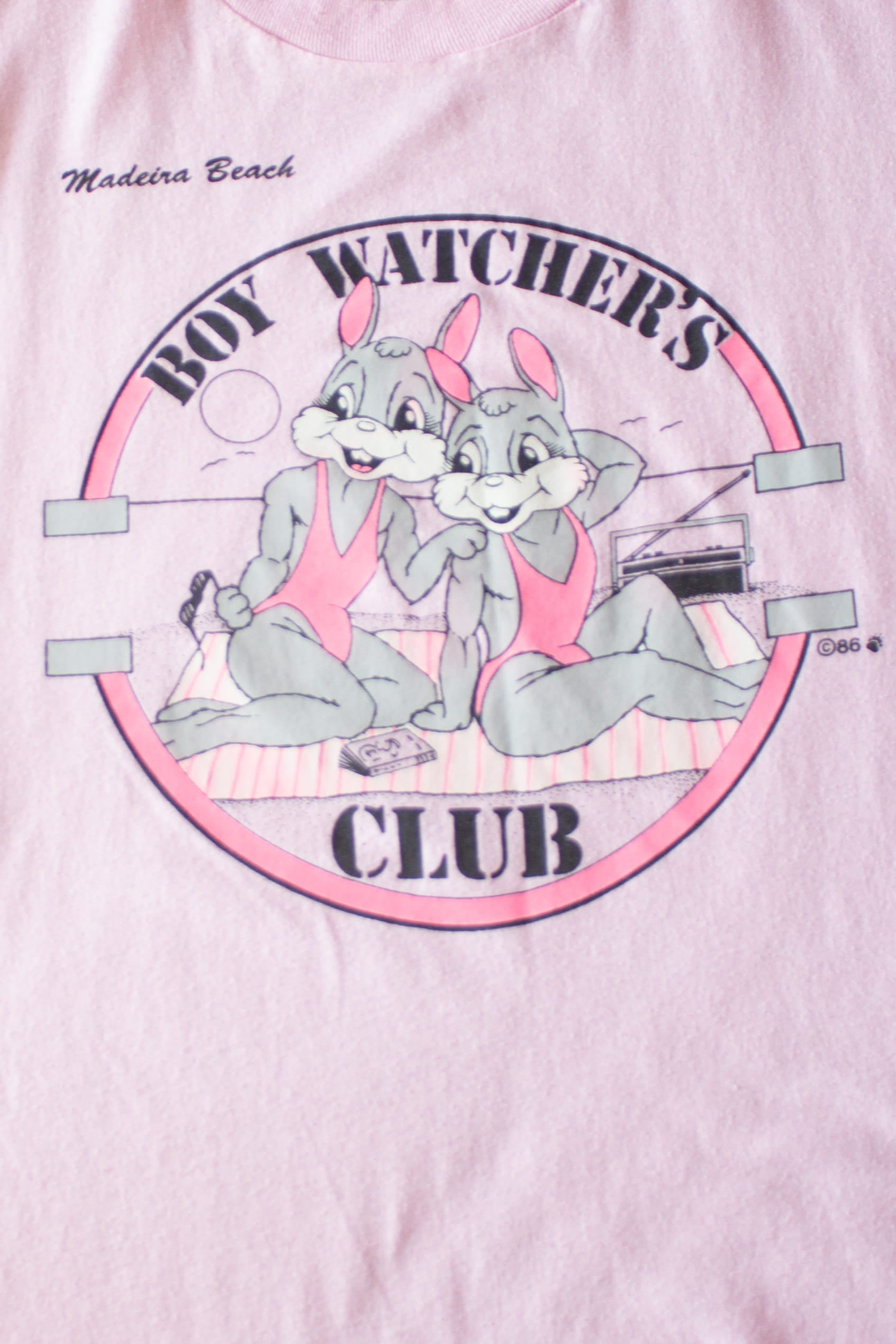 Vintage Boy Watcher's Club T-Shirt (1980s)