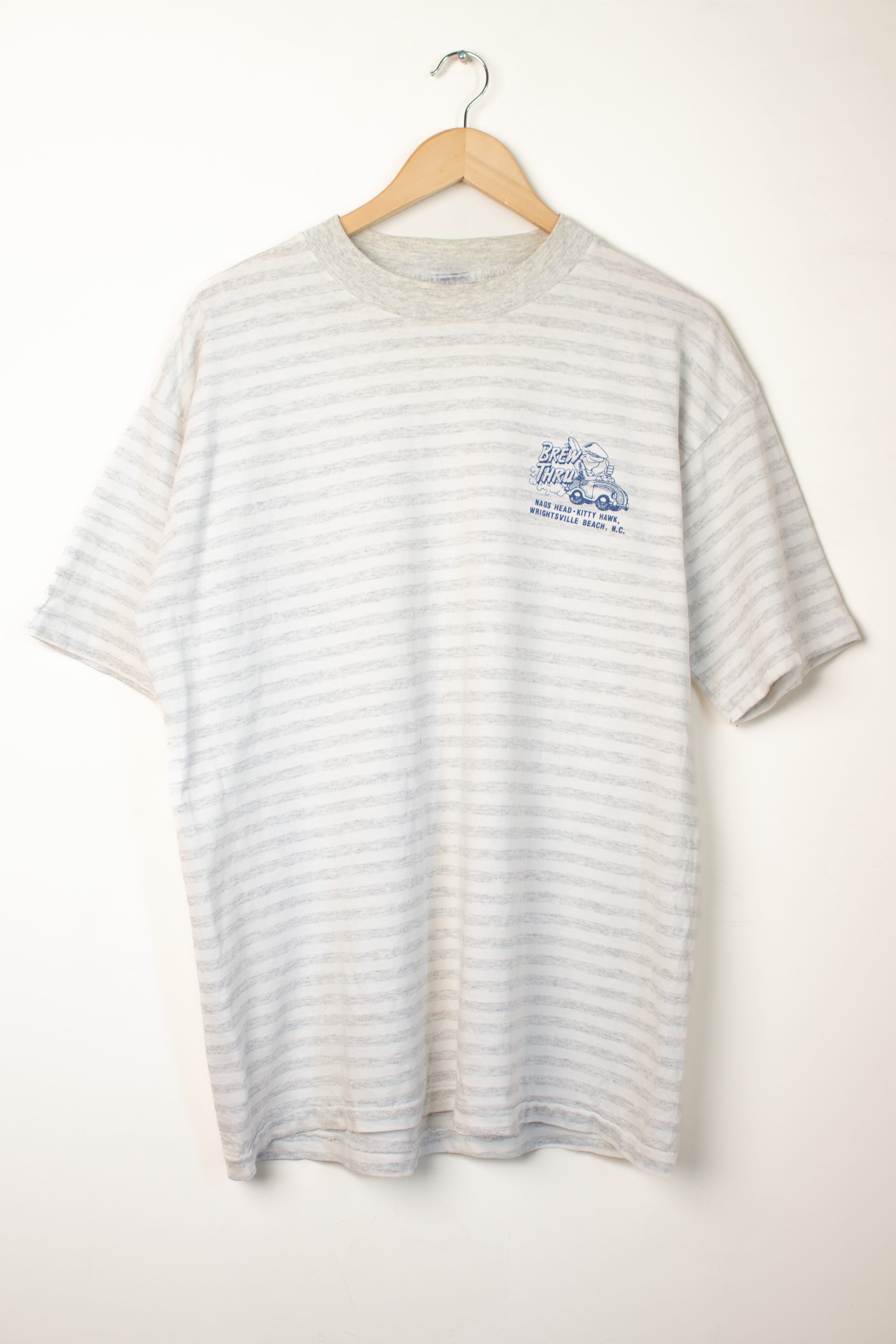 Vintage Brew Thru Beverage Store T-Shirt (1990s)