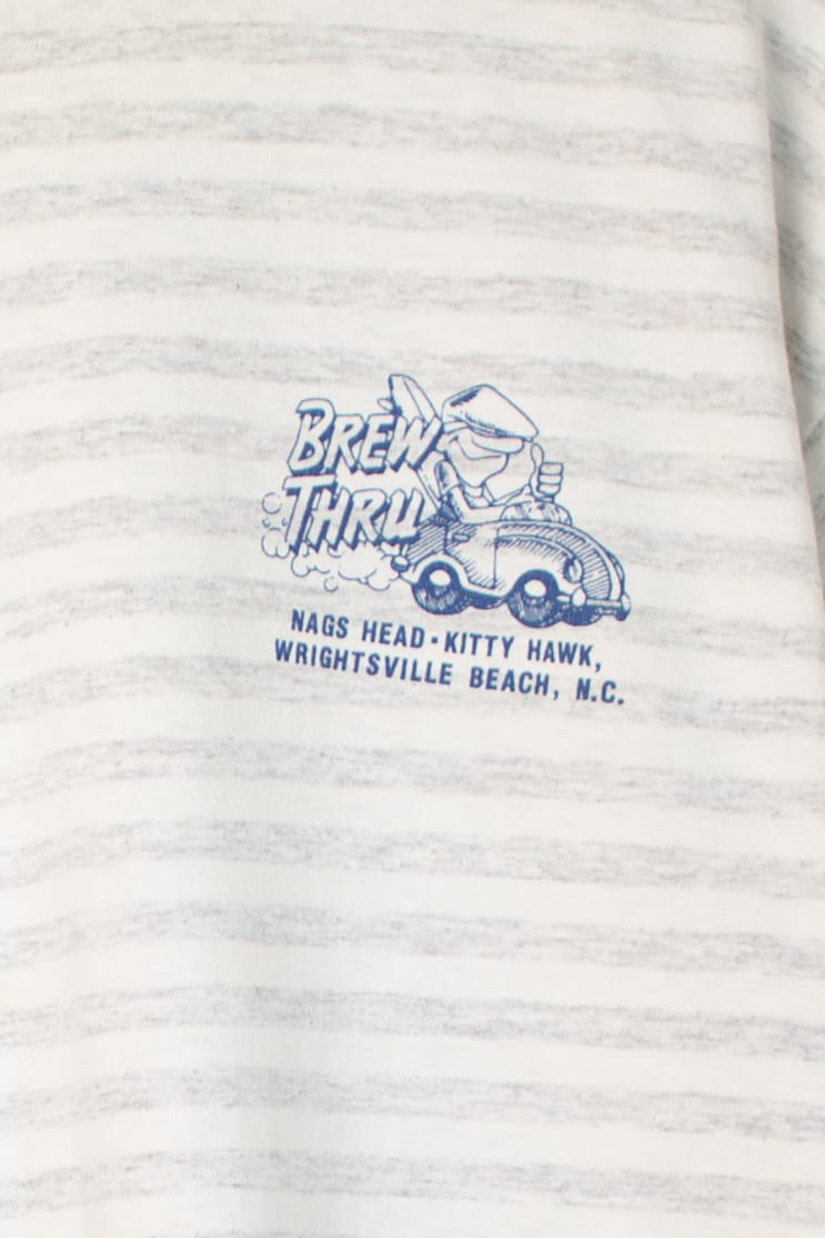 Vintage Brew Thru Beverage Store T-Shirt (1990s)